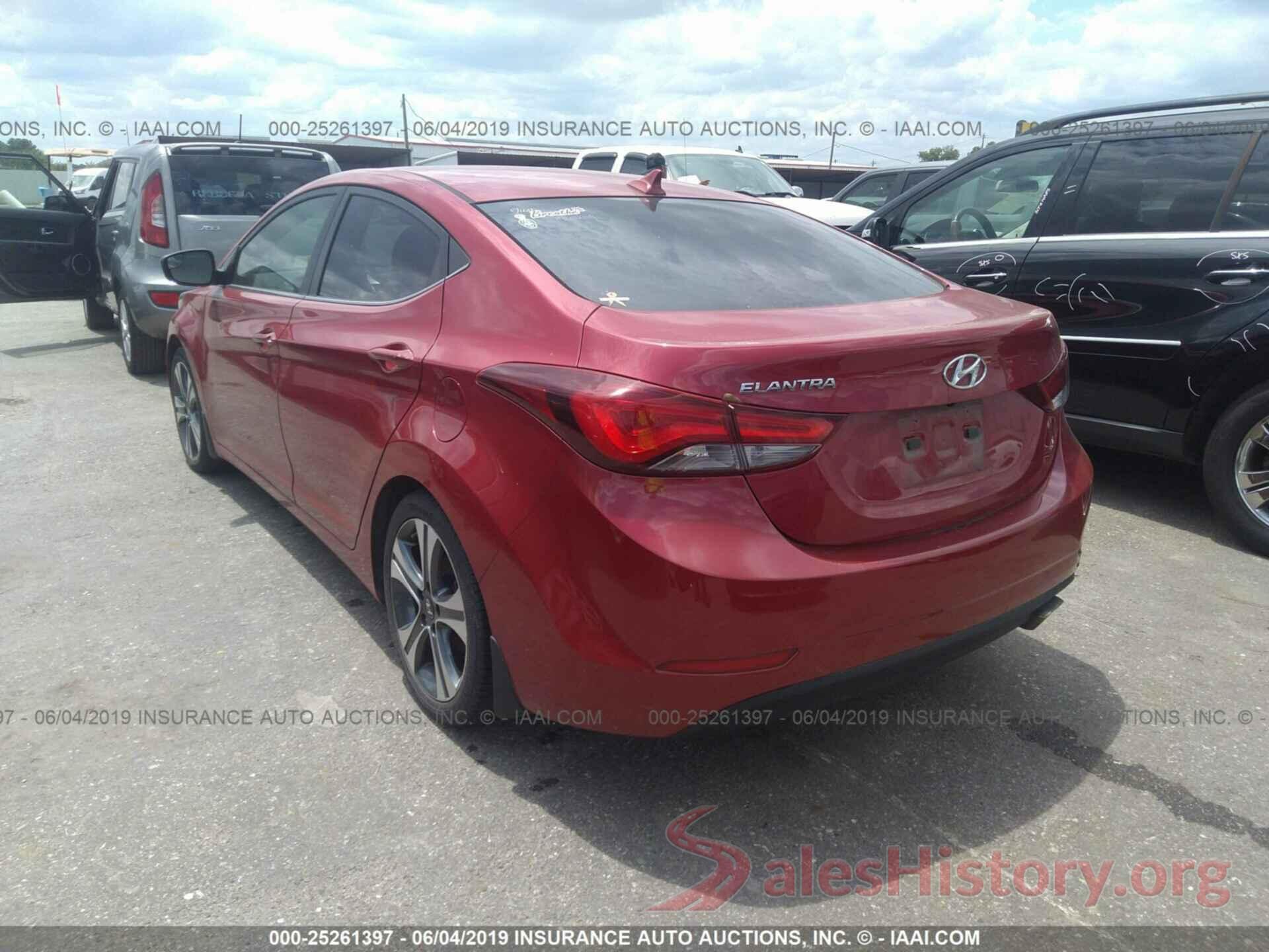 KMHDH4AH4FU320991 2015 HYUNDAI ELANTRA