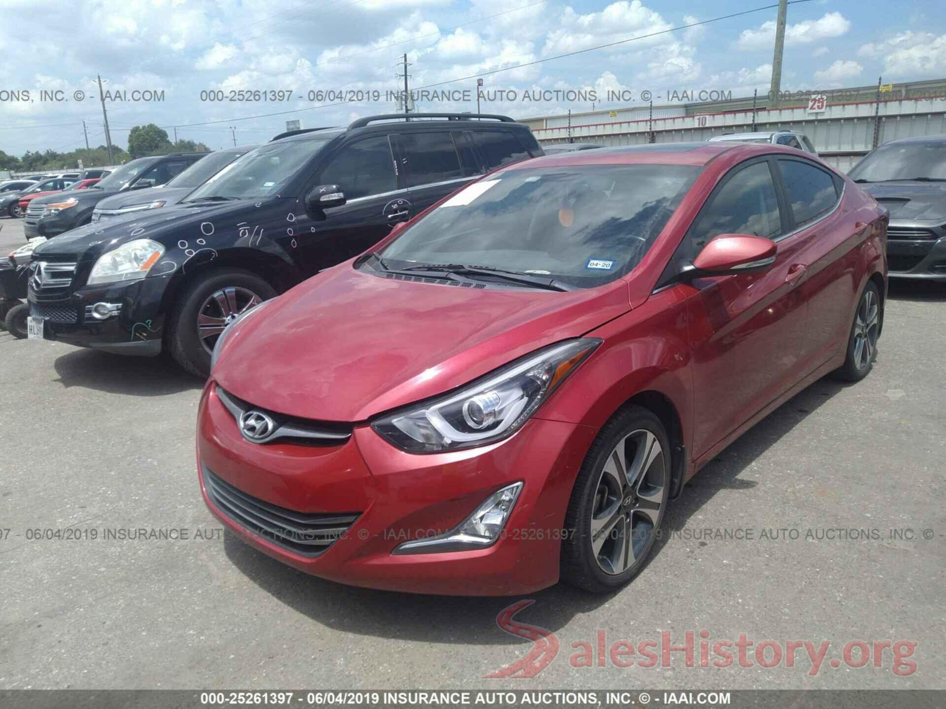 KMHDH4AH4FU320991 2015 HYUNDAI ELANTRA