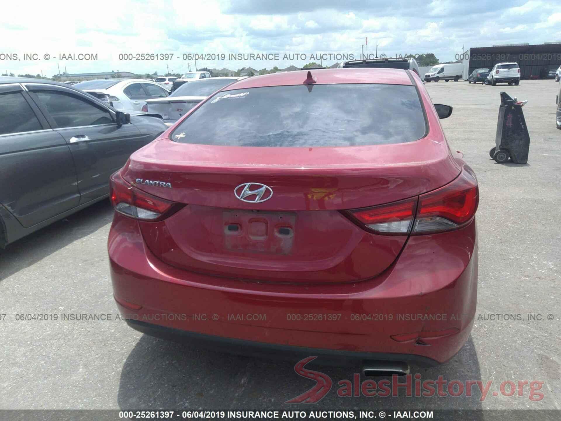 KMHDH4AH4FU320991 2015 HYUNDAI ELANTRA