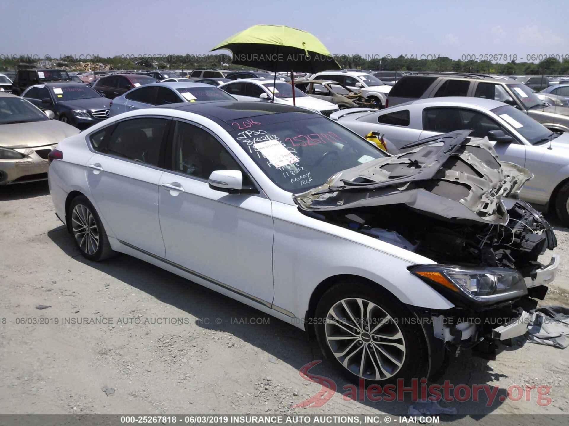 KMHGN4JE1GU118042 2016 HYUNDAI GENESIS