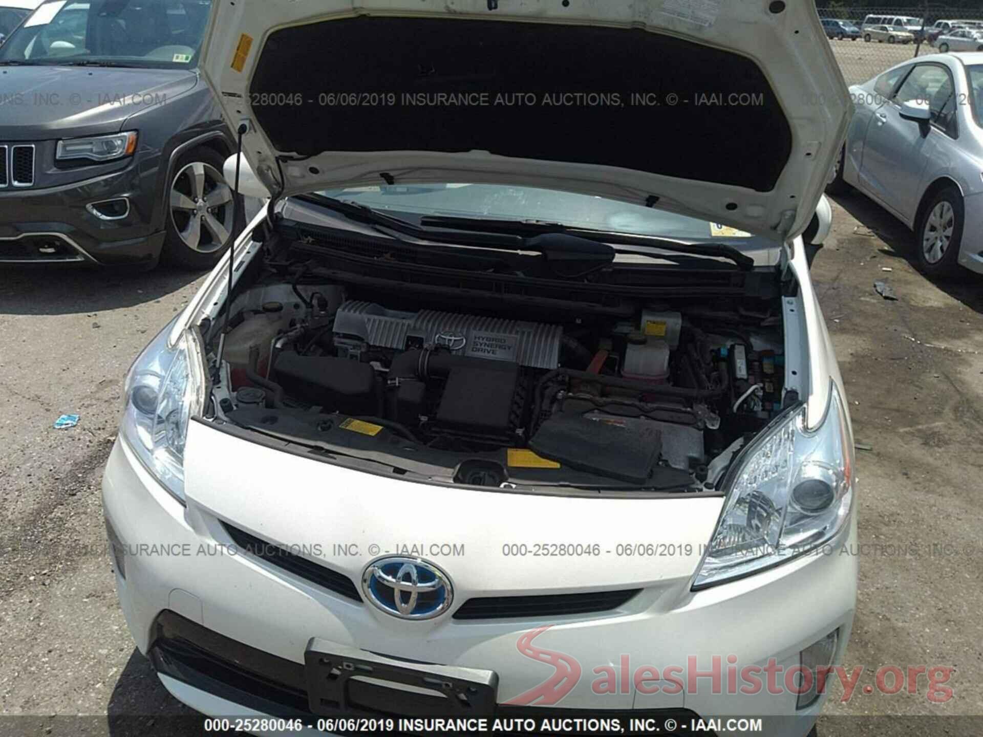 JTDKN3DU6C1544526 2012 TOYOTA PRIUS