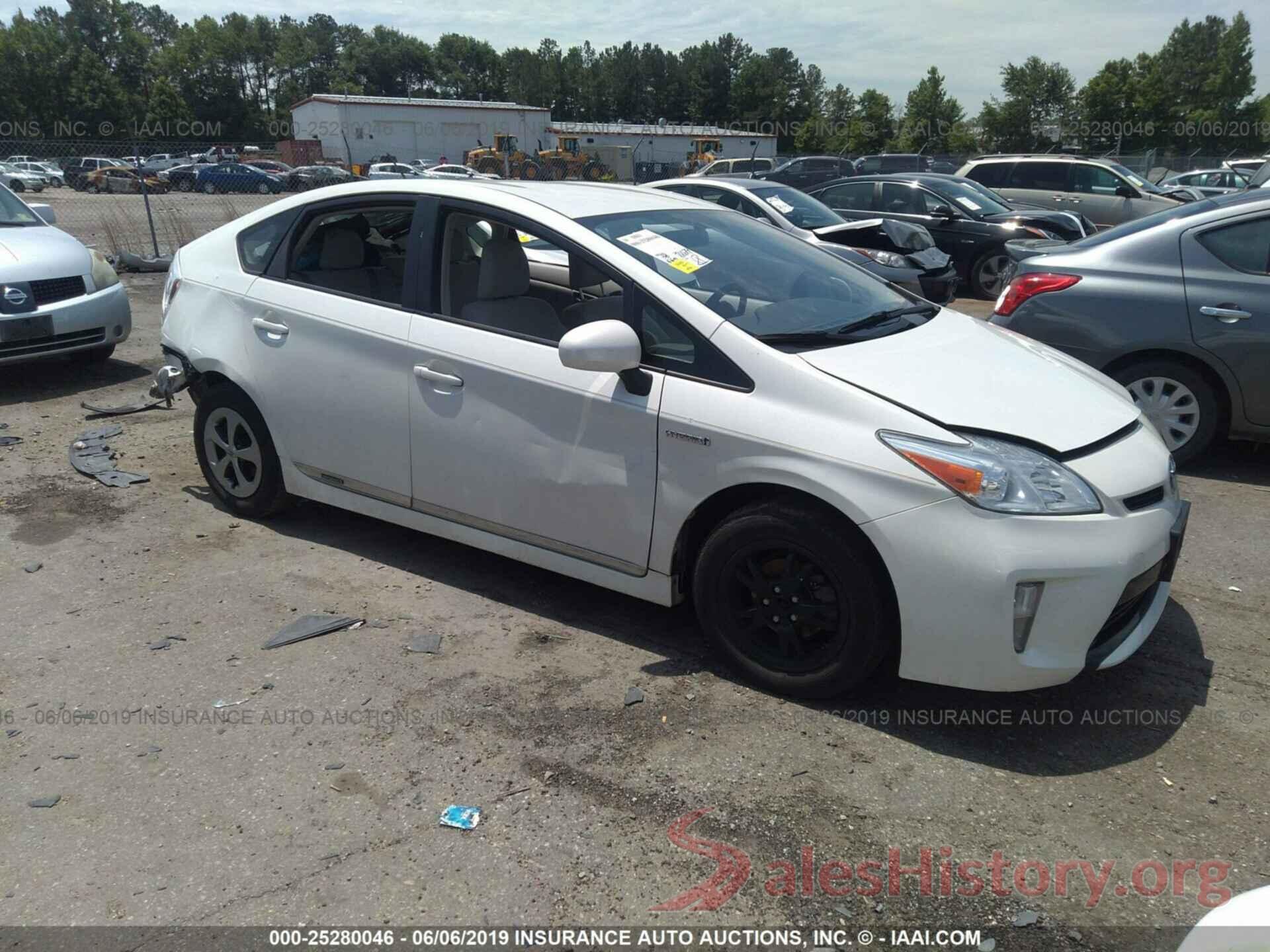 JTDKN3DU6C1544526 2012 TOYOTA PRIUS