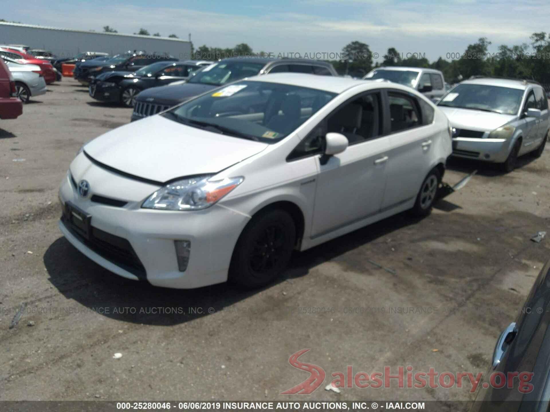 JTDKN3DU6C1544526 2012 TOYOTA PRIUS