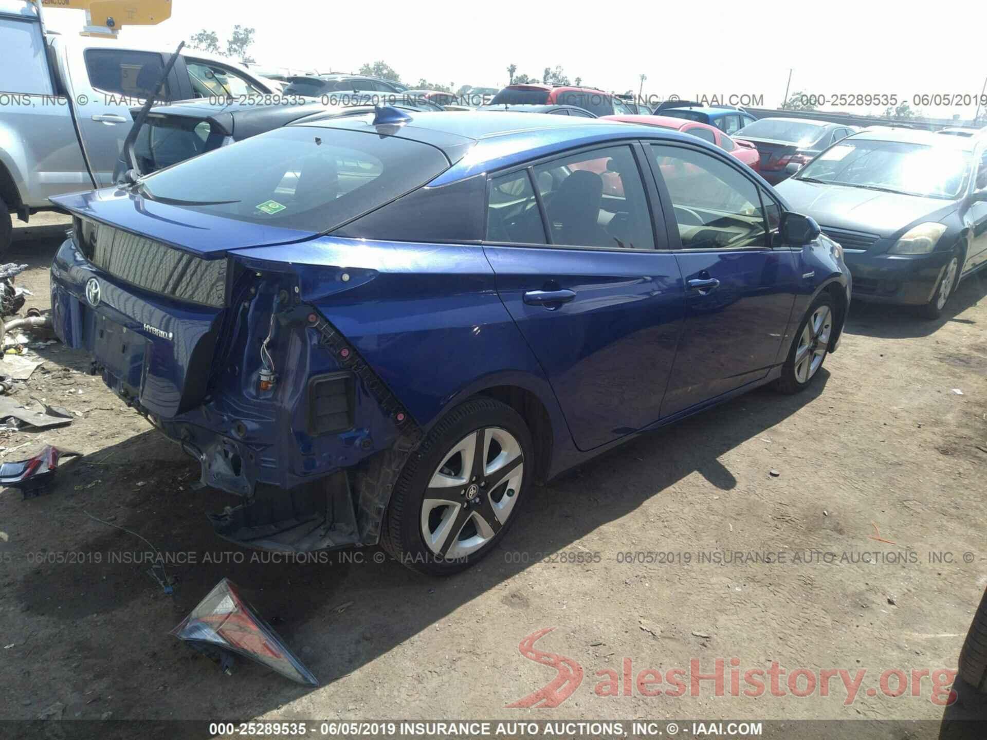 JTDKARFU1G3508040 2016 TOYOTA PRIUS