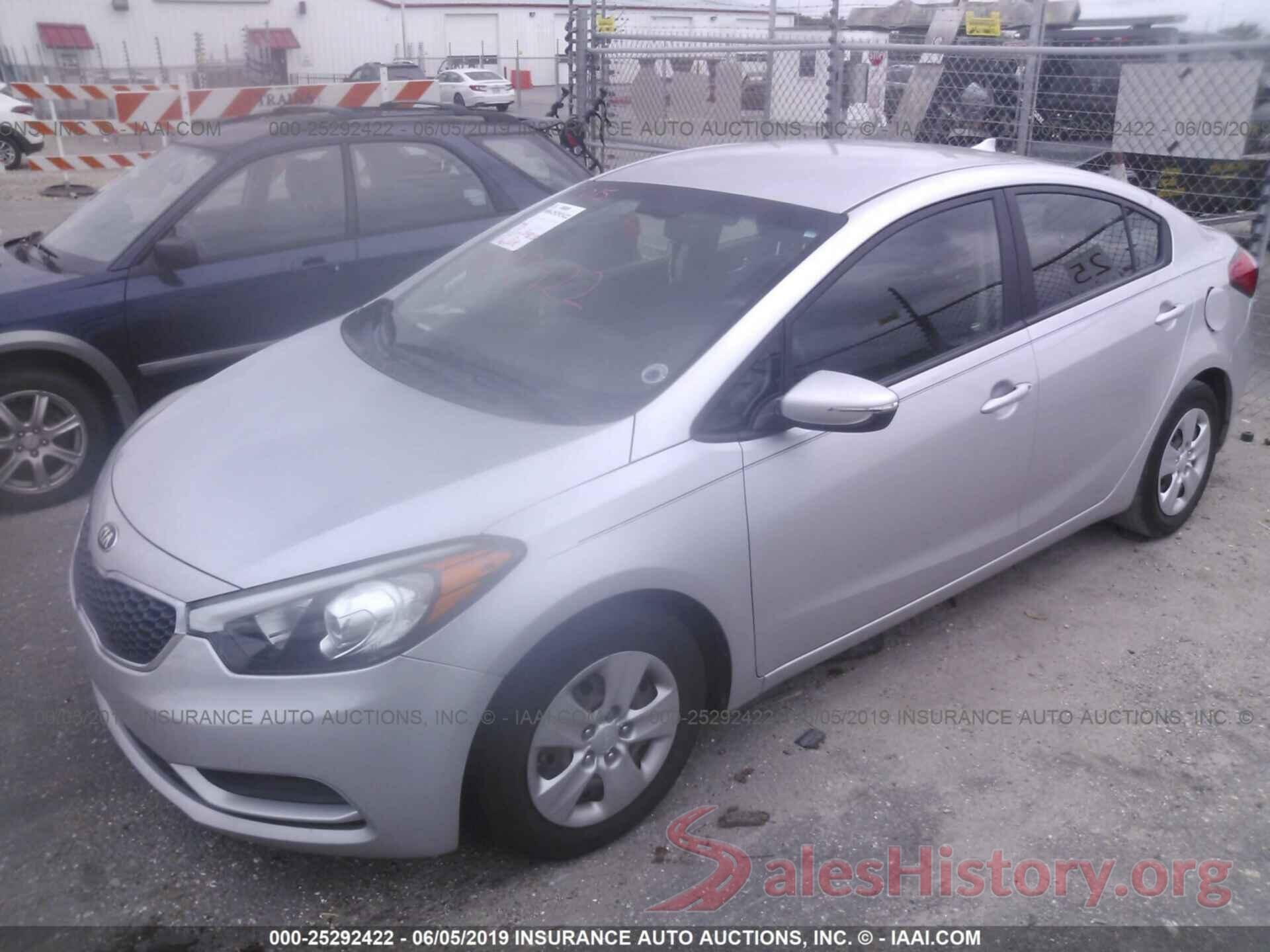 KNAFX4A61F5344025 2015 KIA FORTE