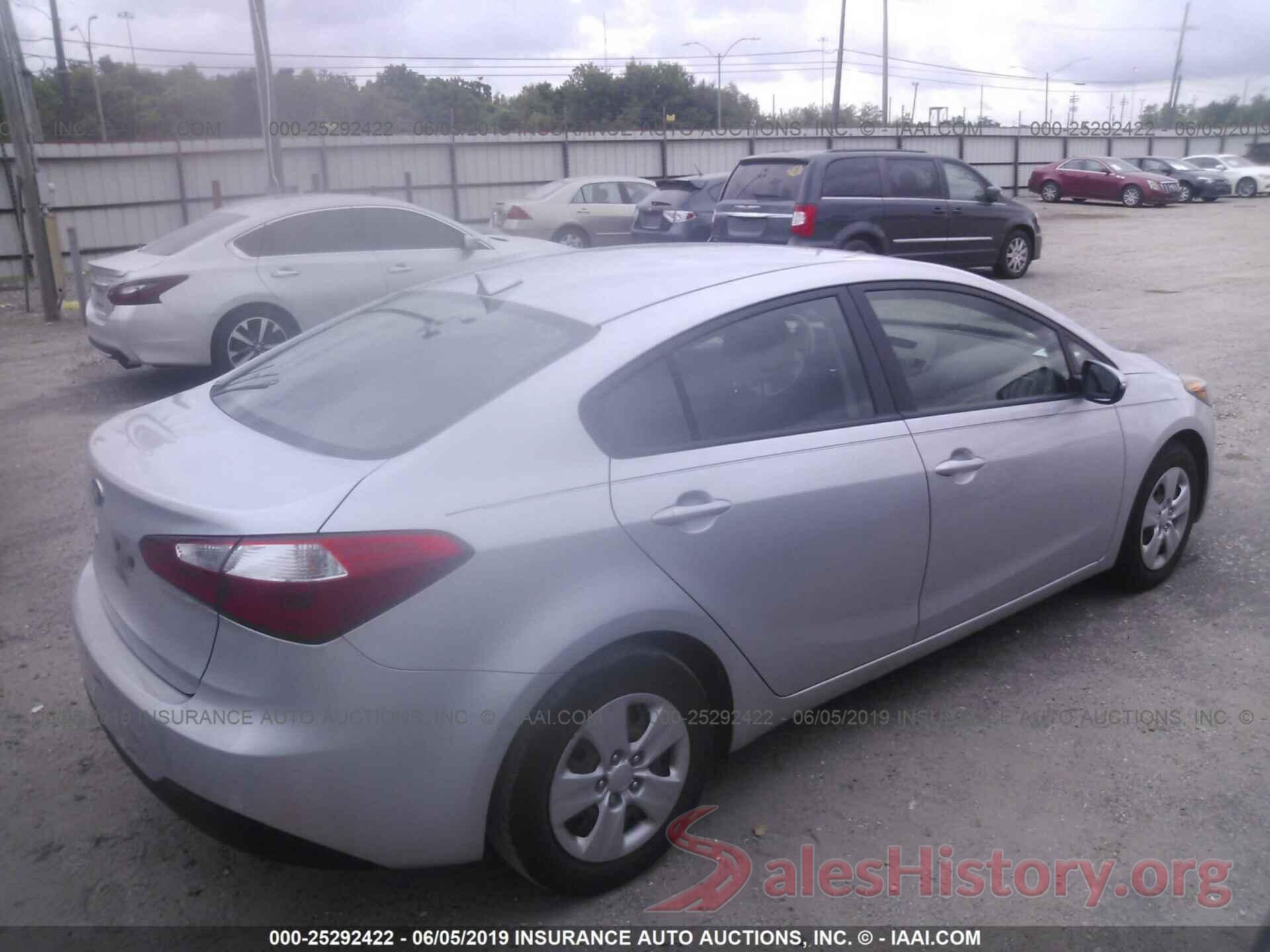 KNAFX4A61F5344025 2015 KIA FORTE