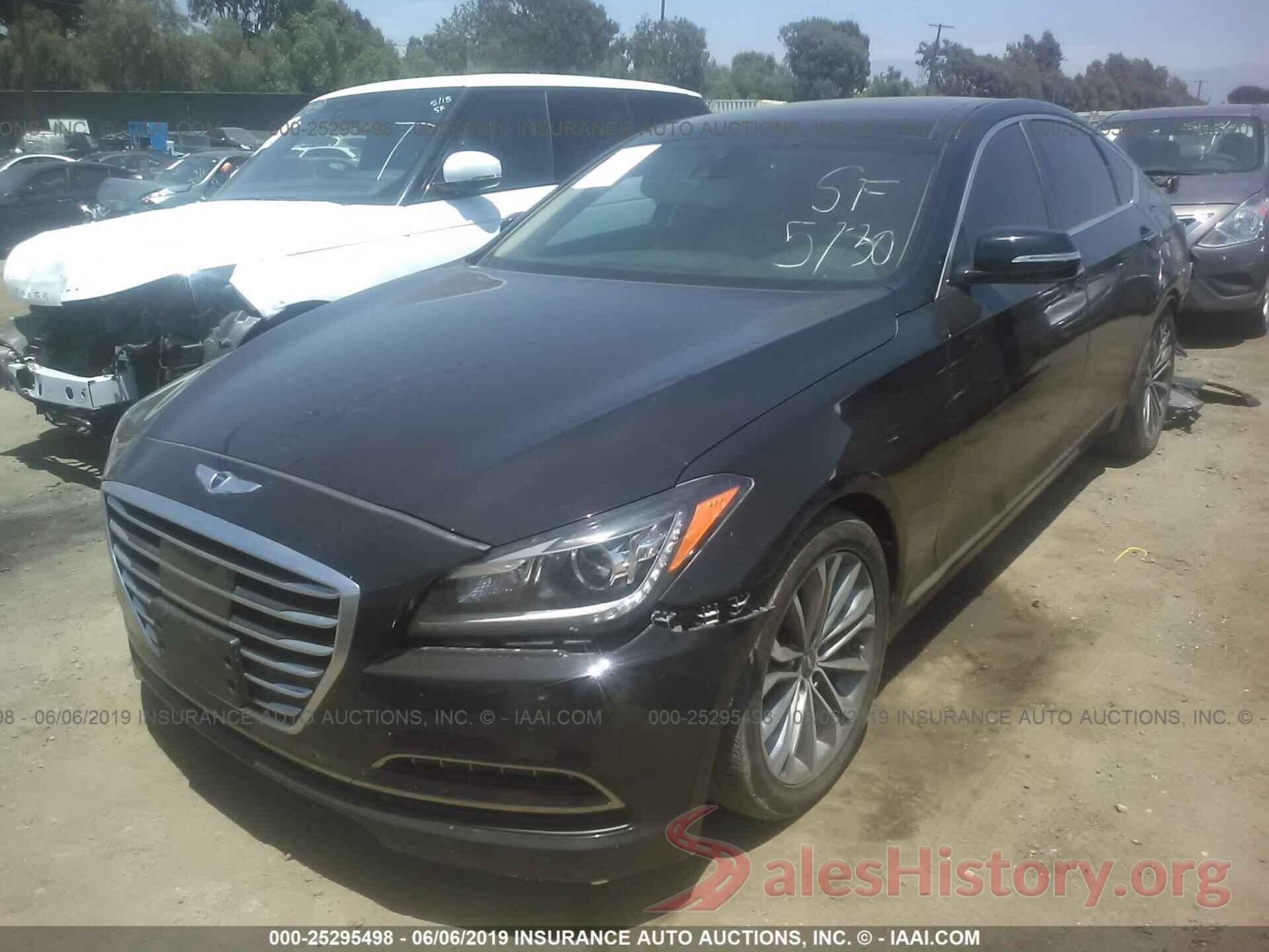 KMHGN4JE2FU032799 2015 HYUNDAI GENESIS