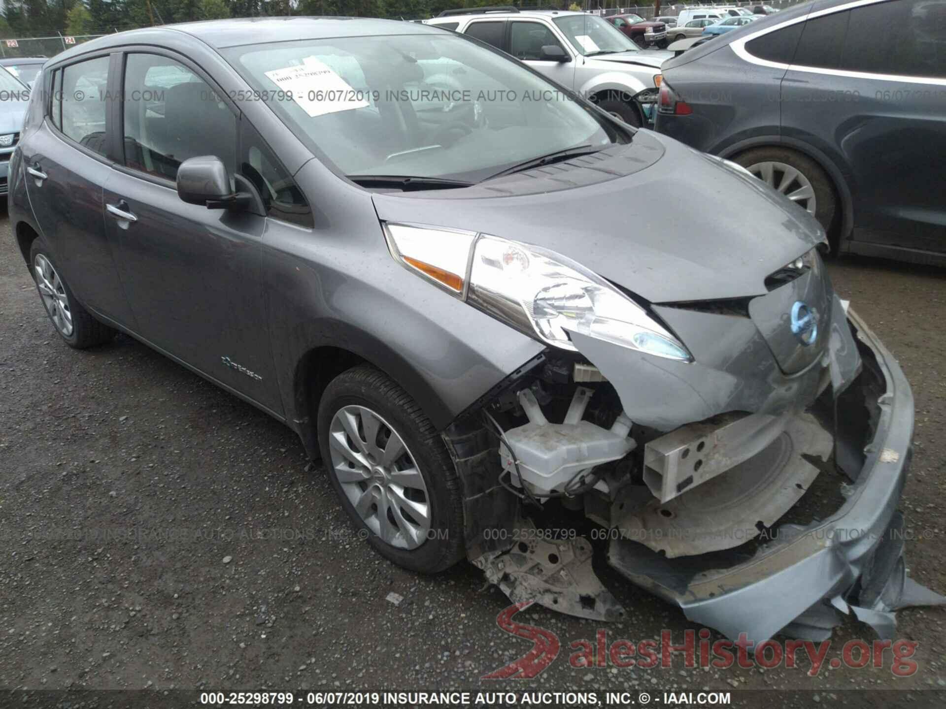 1N4AZ0CP6GC310297 2016 NISSAN LEAF