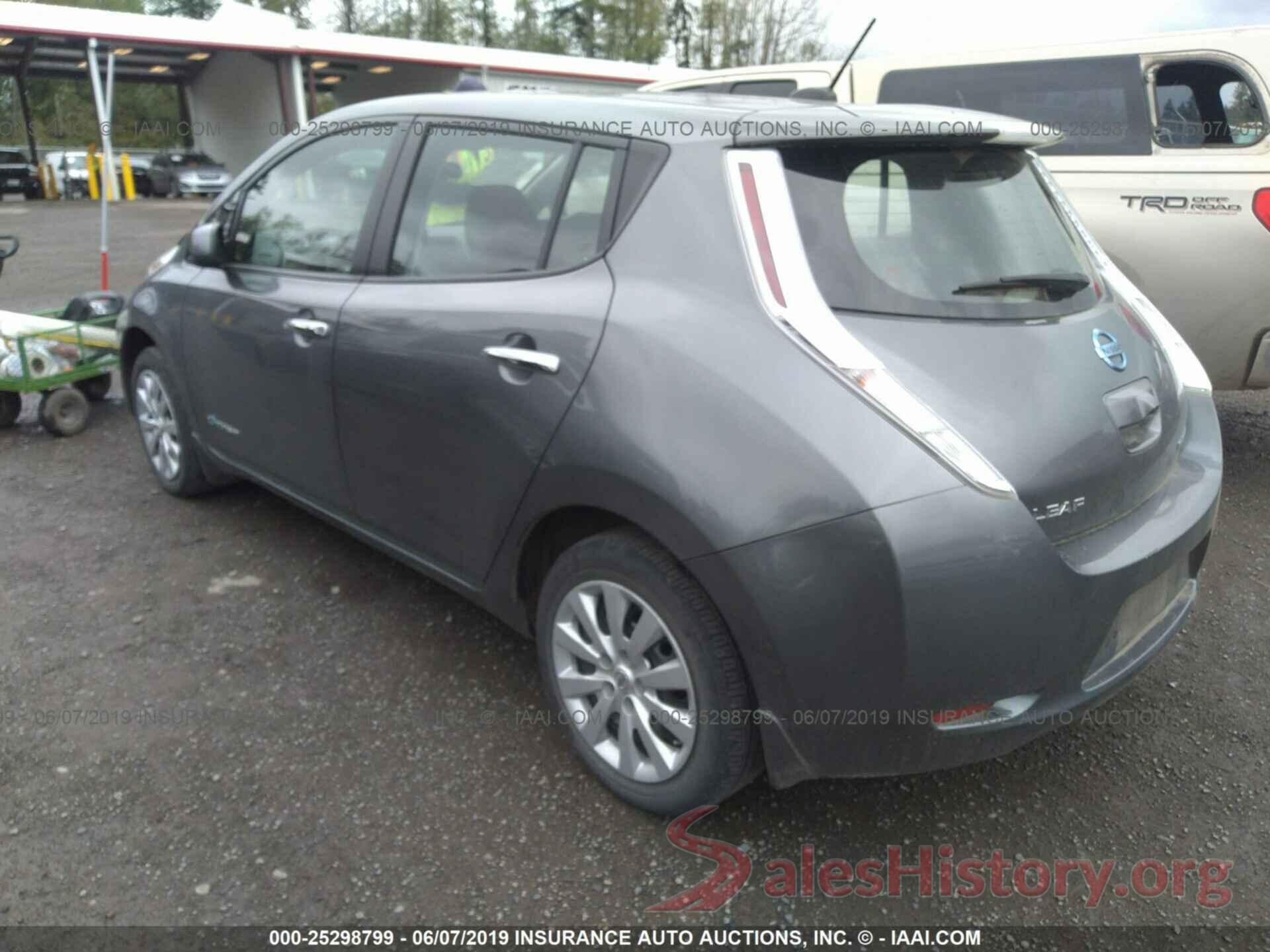 1N4AZ0CP6GC310297 2016 NISSAN LEAF