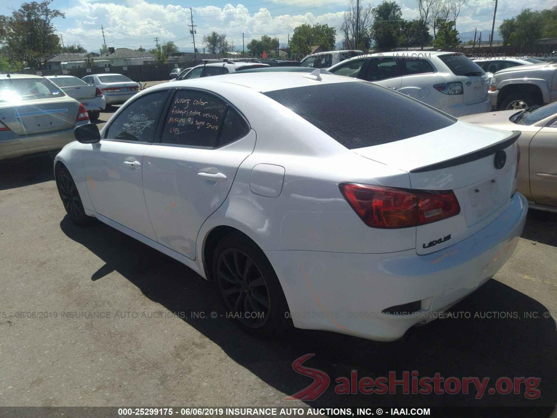 JTHCK262885019680 2008 LEXUS IS