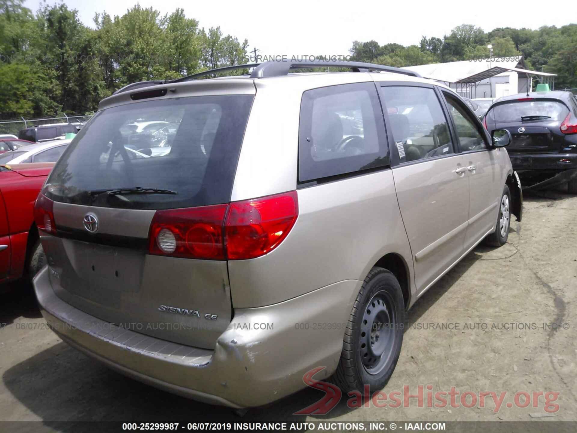 5TDZK23C57S056882 2007 TOYOTA SIENNA