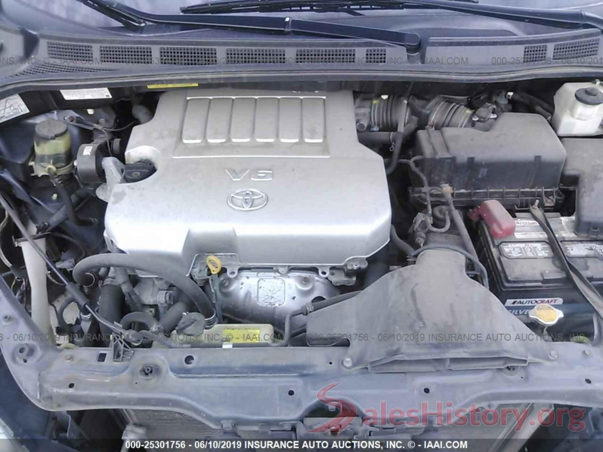 5TDZK23C99S283334 2009 TOYOTA SIENNA