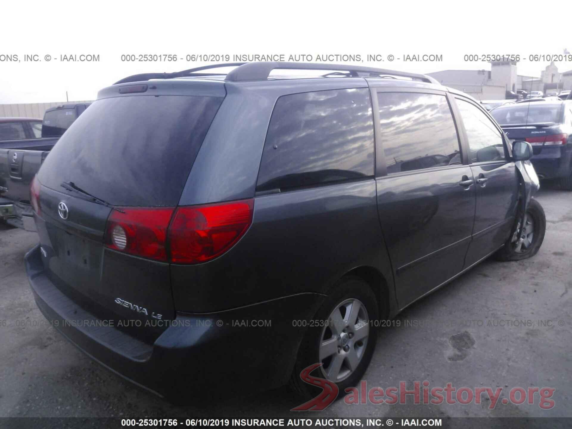 5TDZK23C99S283334 2009 TOYOTA SIENNA