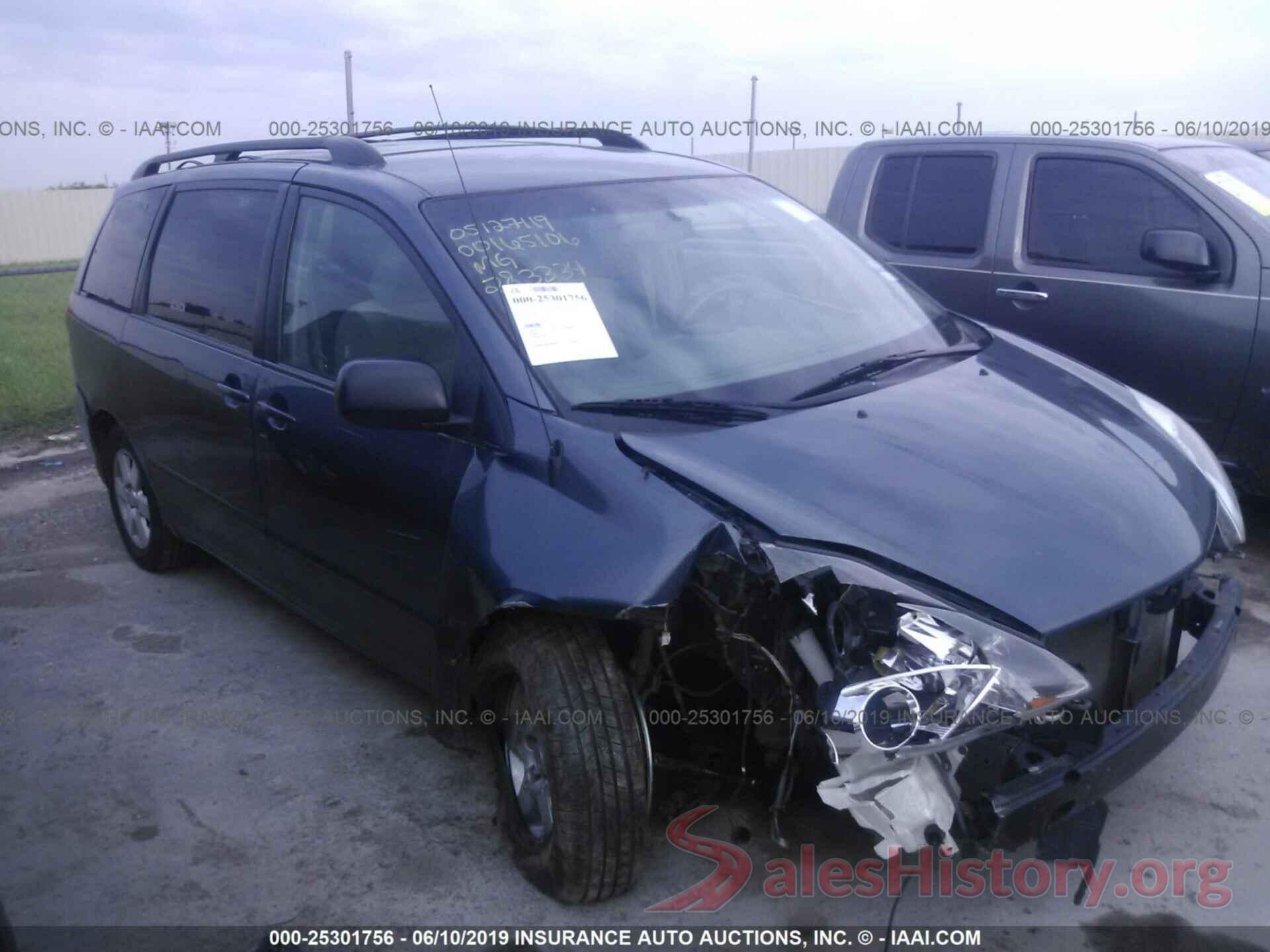 5TDZK23C99S283334 2009 TOYOTA SIENNA