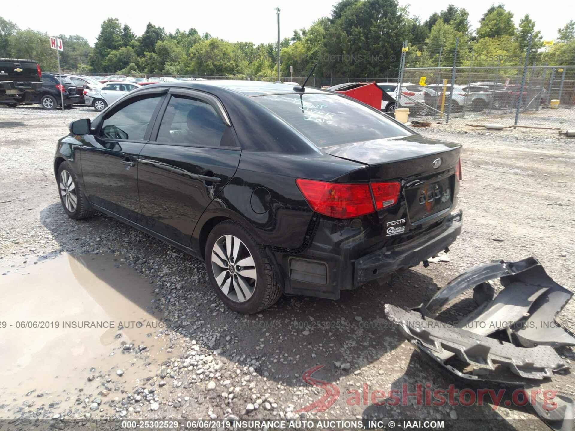 KNAFU4A2XD5739601 2013 KIA FORTE