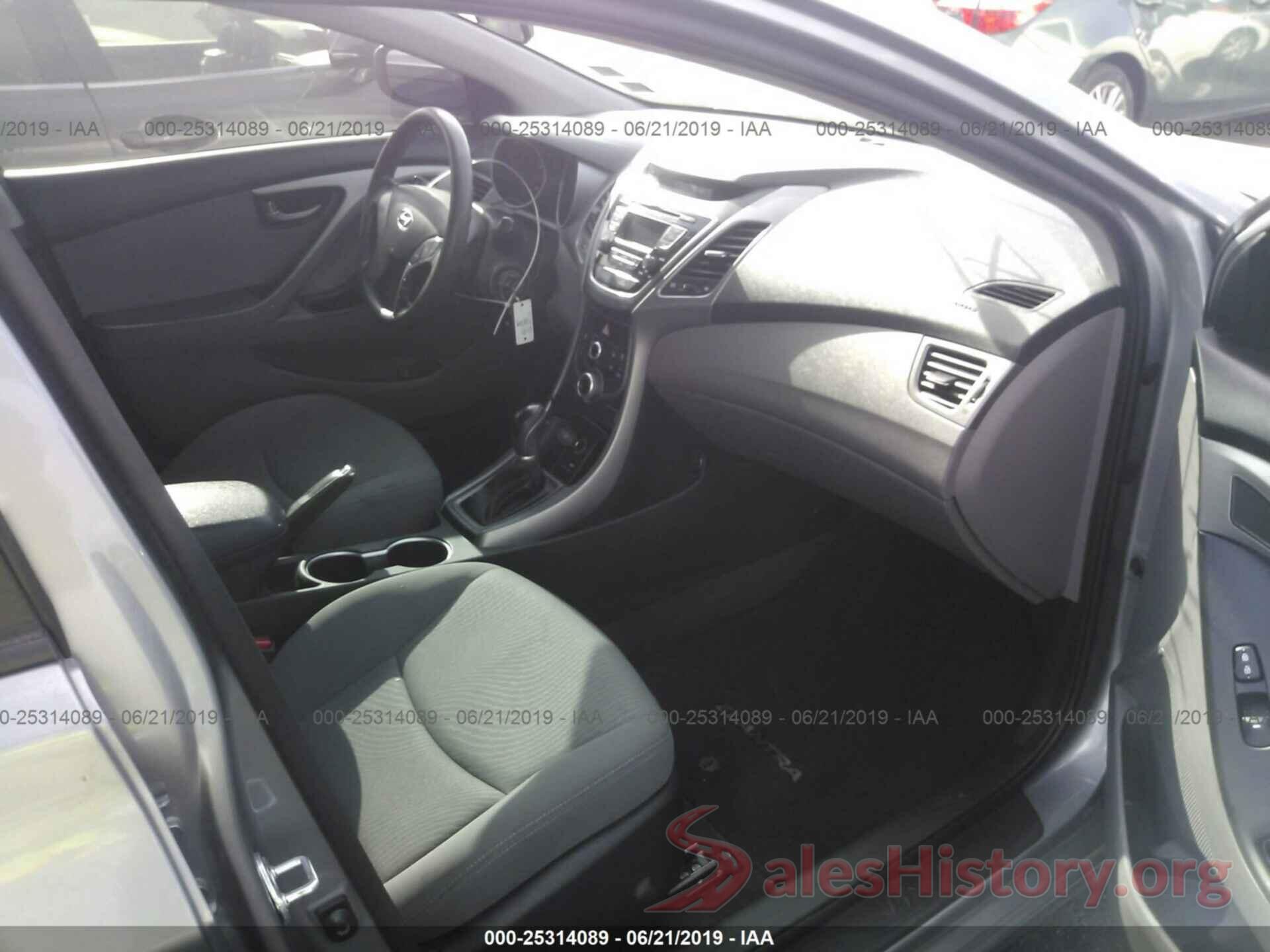 KMHDH4AE2GU511333 2016 HYUNDAI ELANTRA