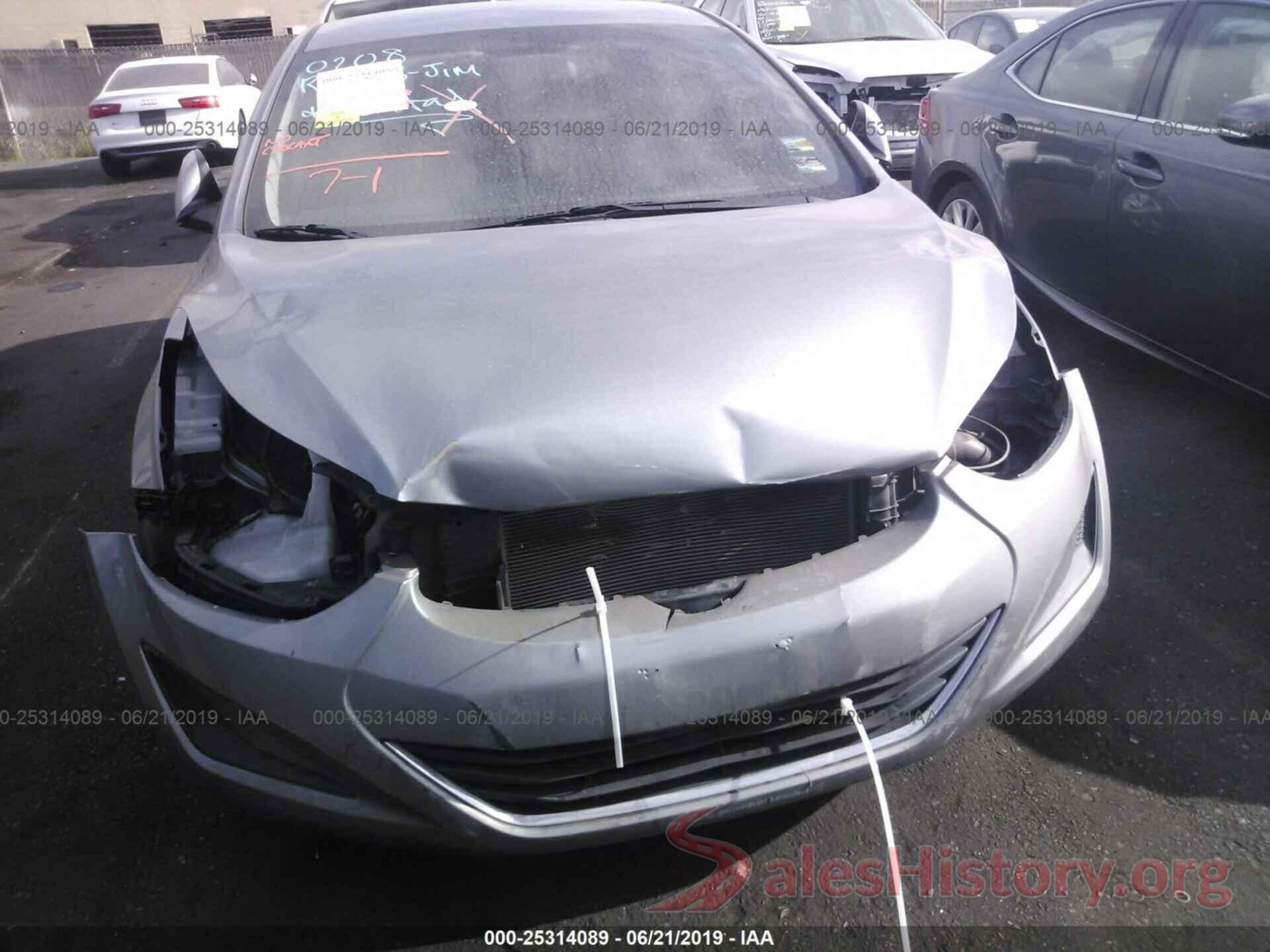 KMHDH4AE2GU511333 2016 HYUNDAI ELANTRA