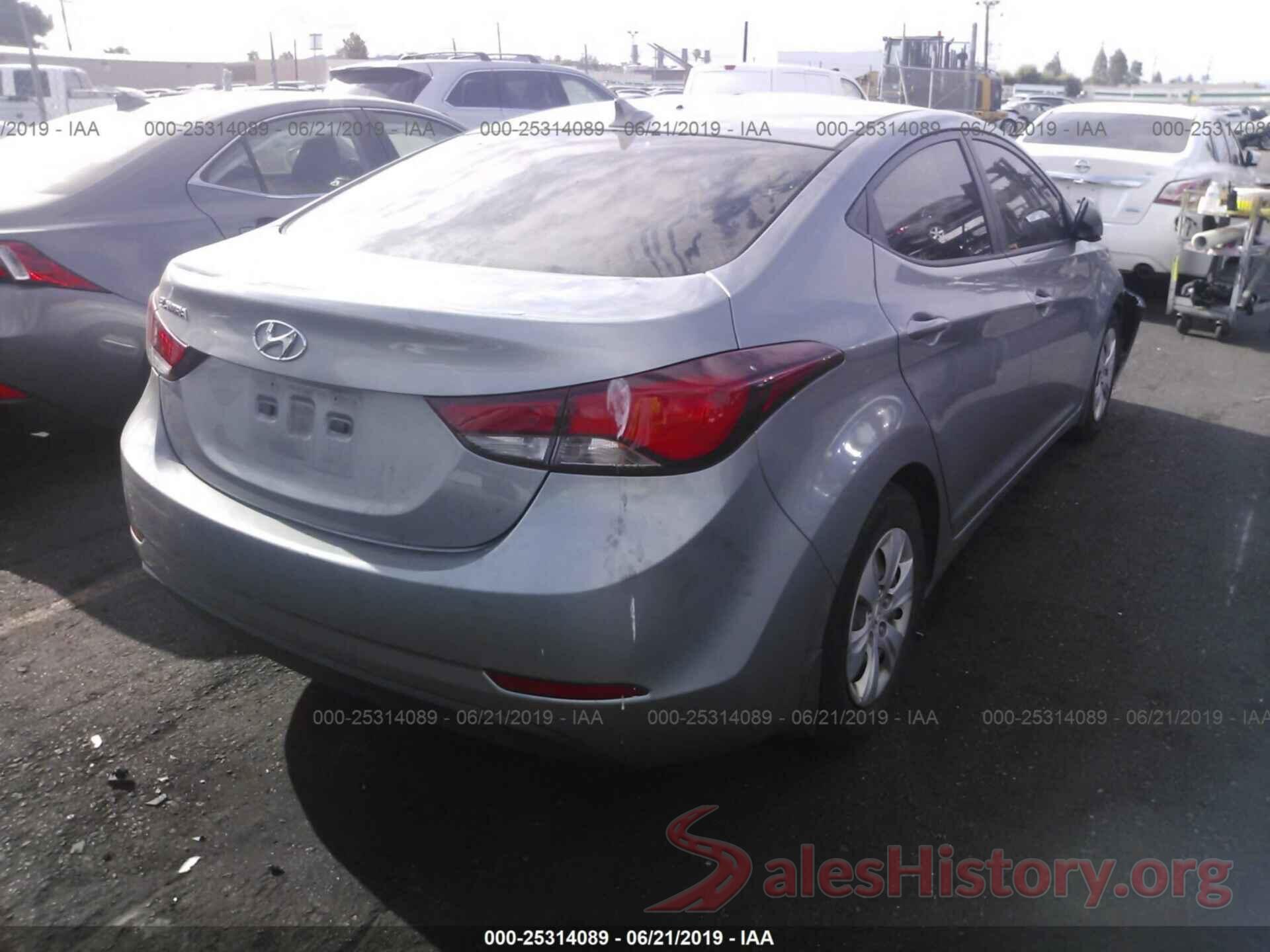 KMHDH4AE2GU511333 2016 HYUNDAI ELANTRA