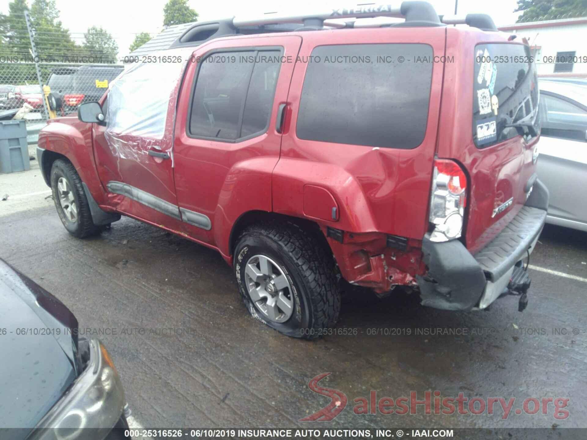 5N1AN0NW1BC512222 2011 NISSAN XTERRA