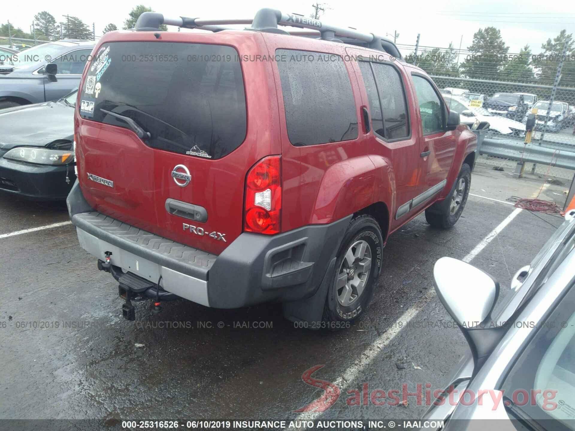 5N1AN0NW1BC512222 2011 NISSAN XTERRA