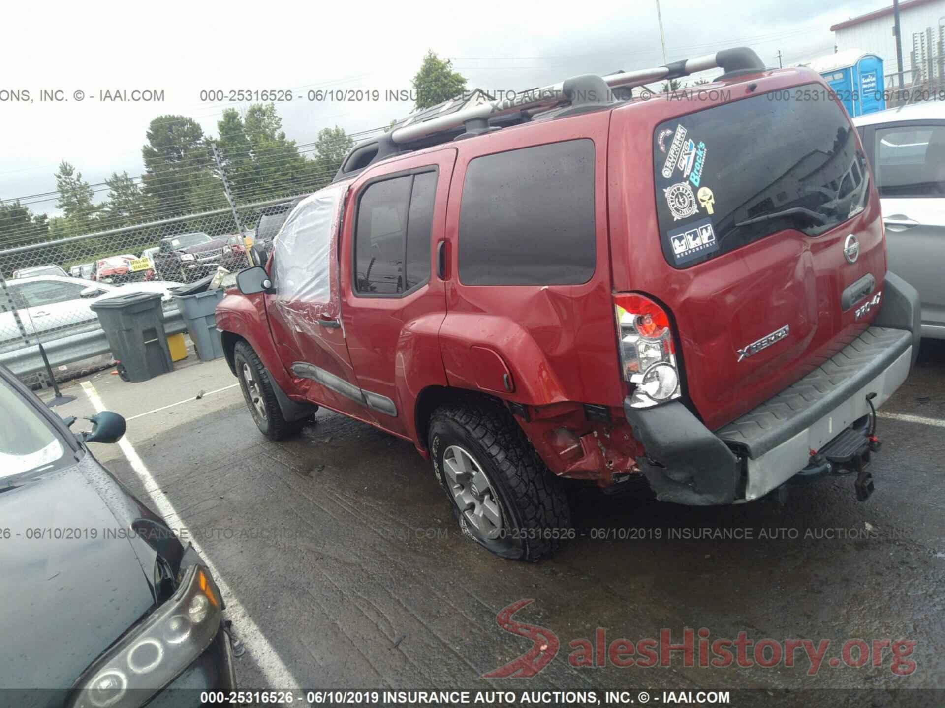 5N1AN0NW1BC512222 2011 NISSAN XTERRA