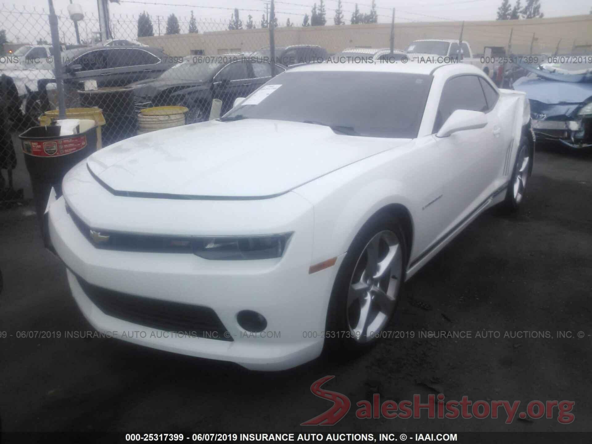 2G1FF1E32F9220104 2015 CHEVROLET CAMARO