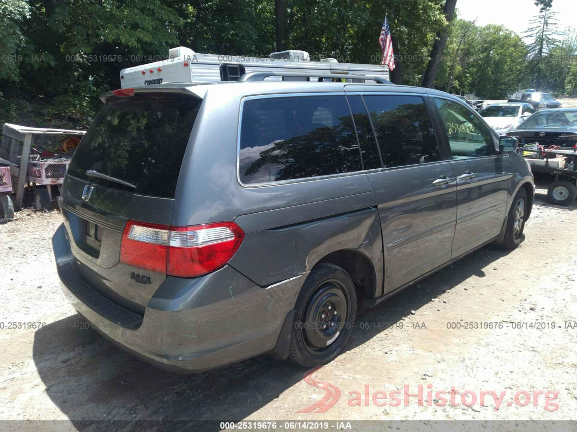 5FNRL38637B451234 2007 HONDA ODYSSEY