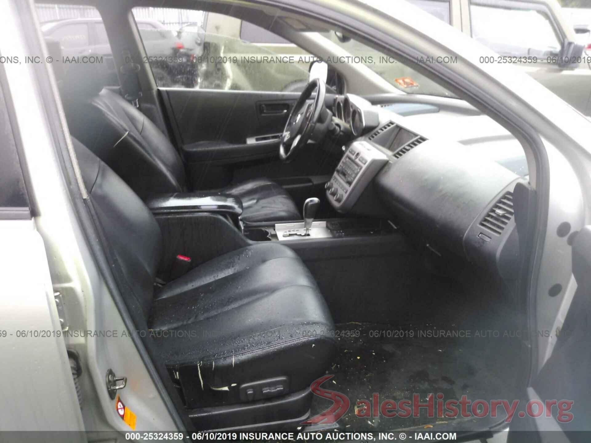 JN8AZ08T65W315581 2005 NISSAN MURANO