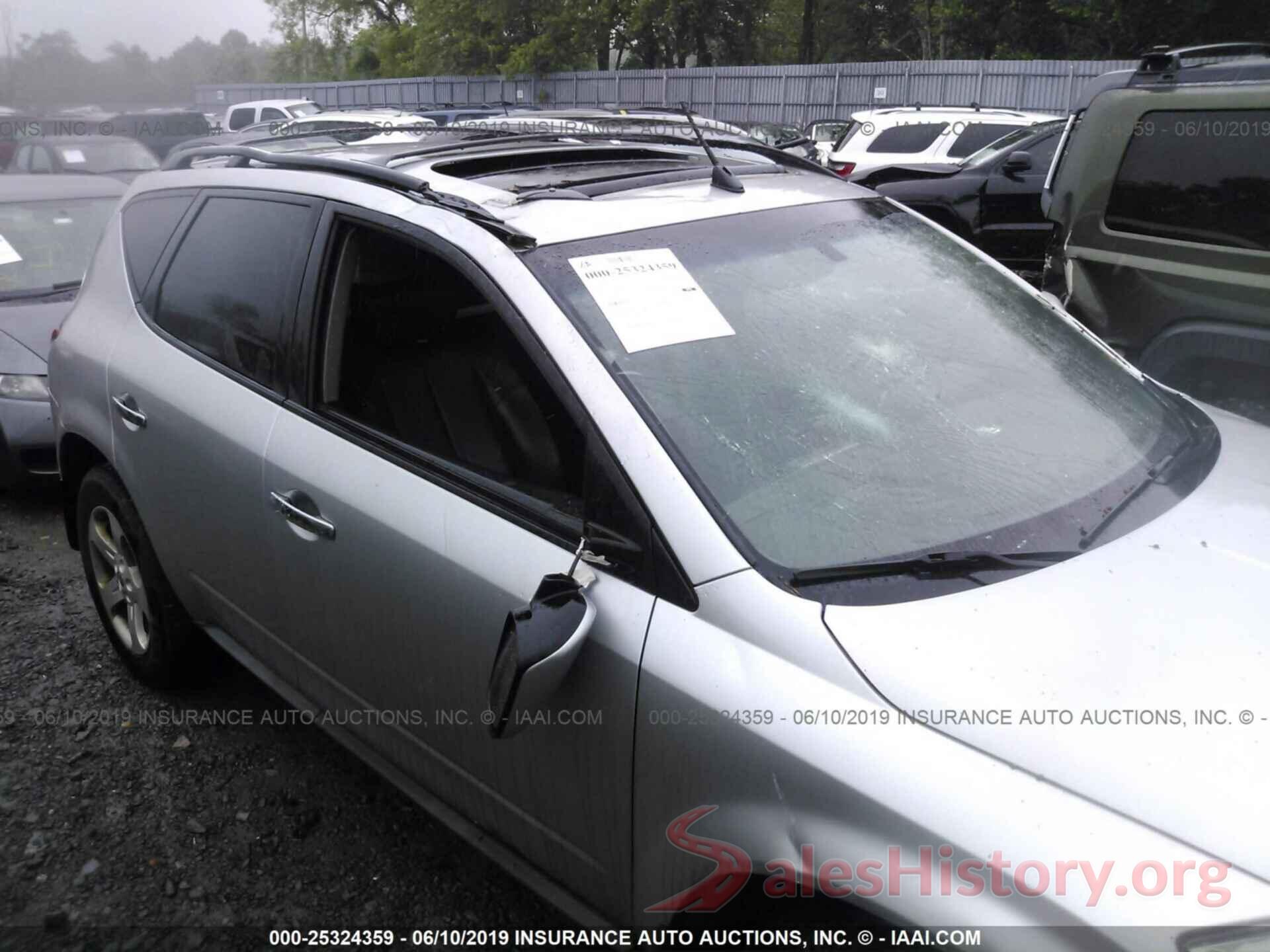 JN8AZ08T65W315581 2005 NISSAN MURANO