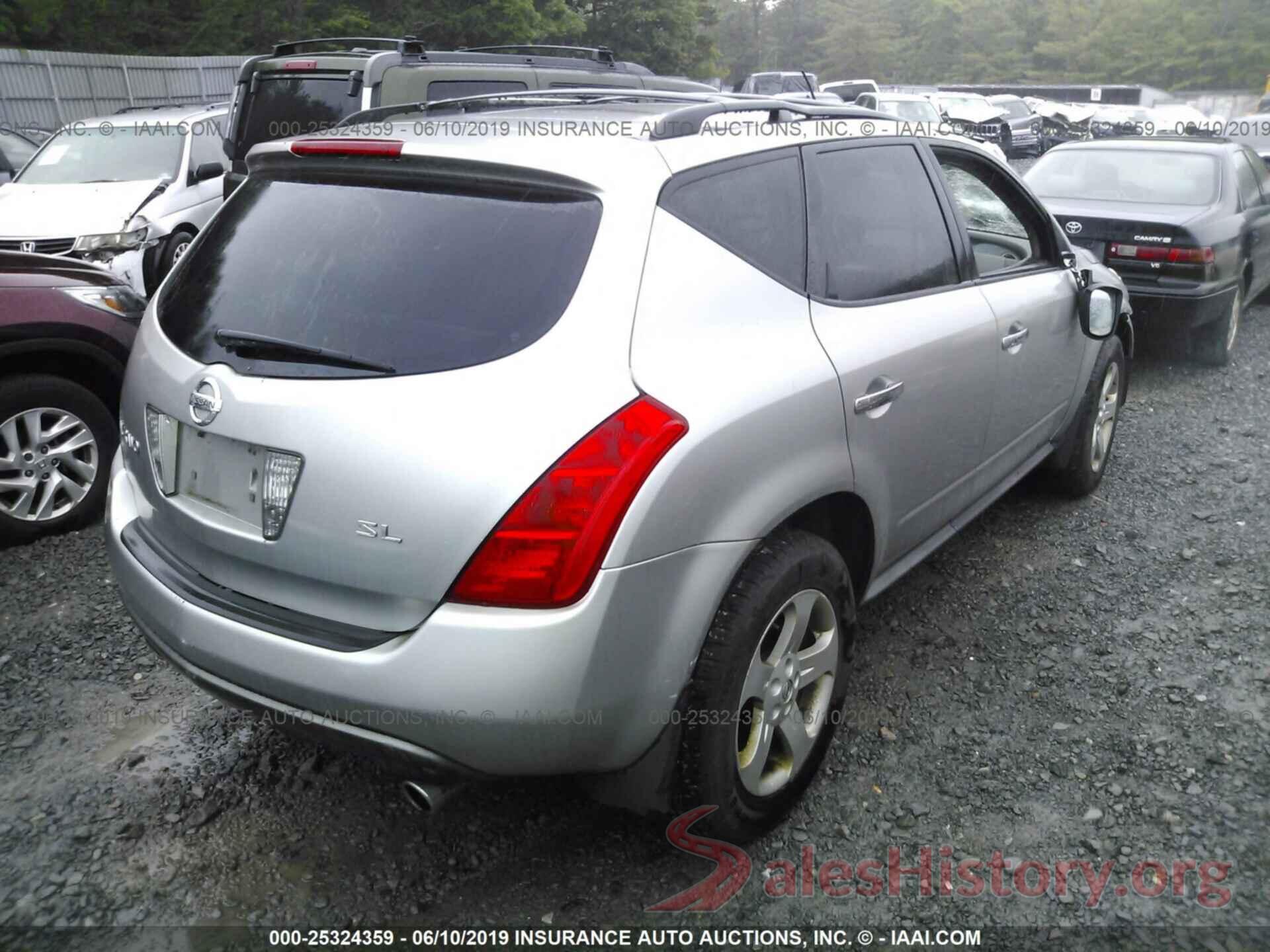 JN8AZ08T65W315581 2005 NISSAN MURANO