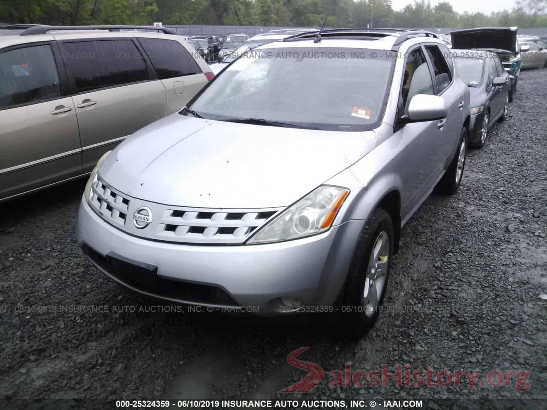 JN8AZ08T65W315581 2005 NISSAN MURANO