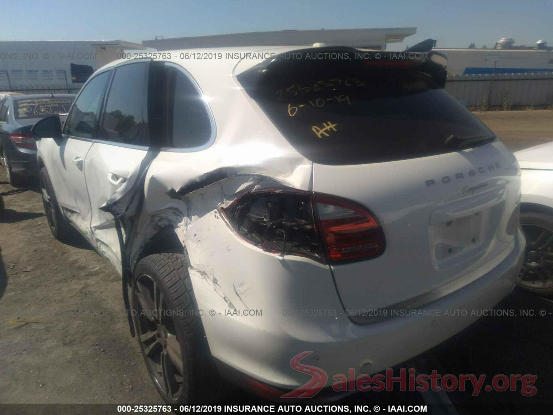 WP1AA2A23CLA03635 2012 PORSCHE CAYENNE