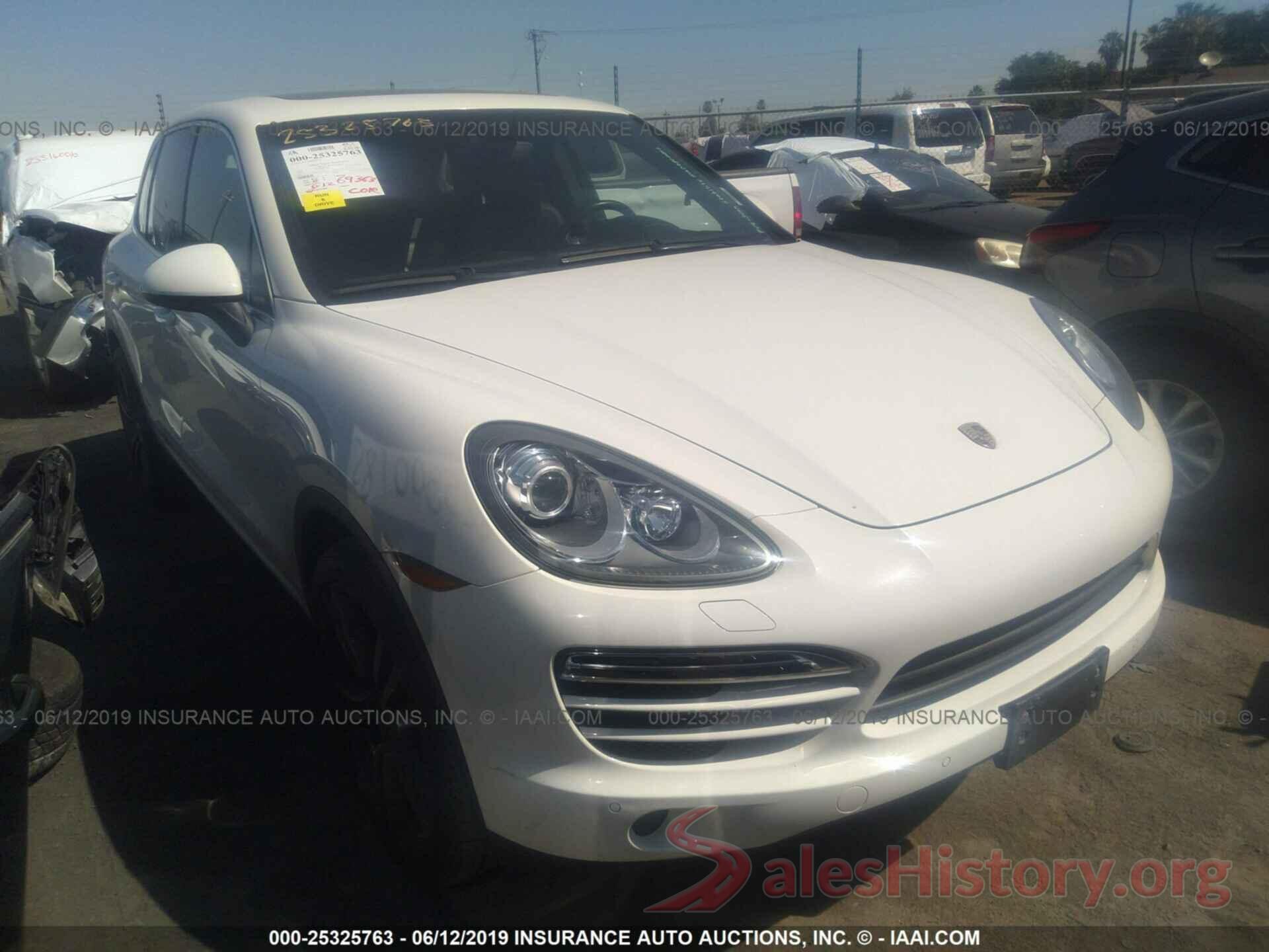 WP1AA2A23CLA03635 2012 PORSCHE CAYENNE