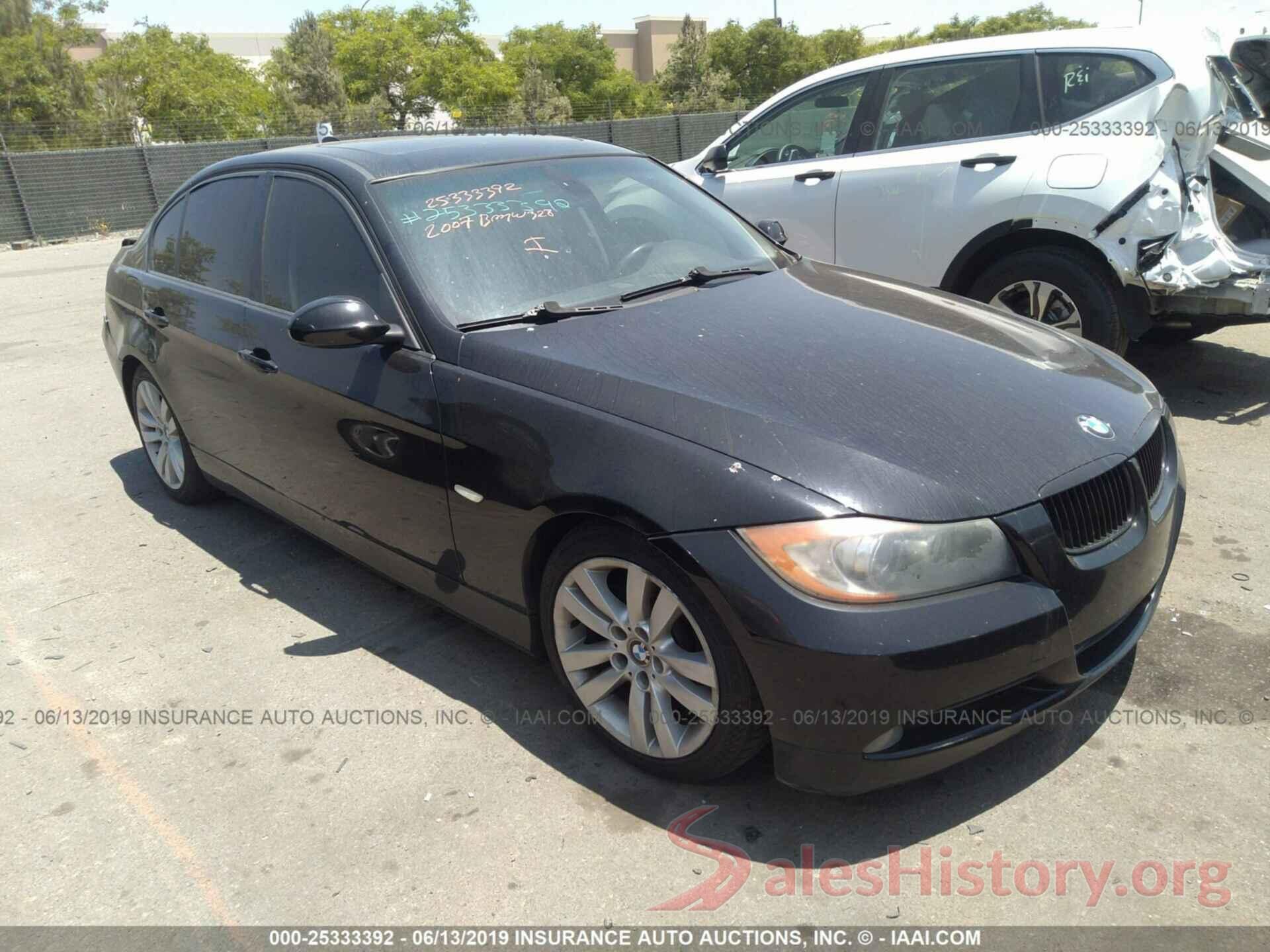 WBAVC53537FZ76554 2007 BMW 328