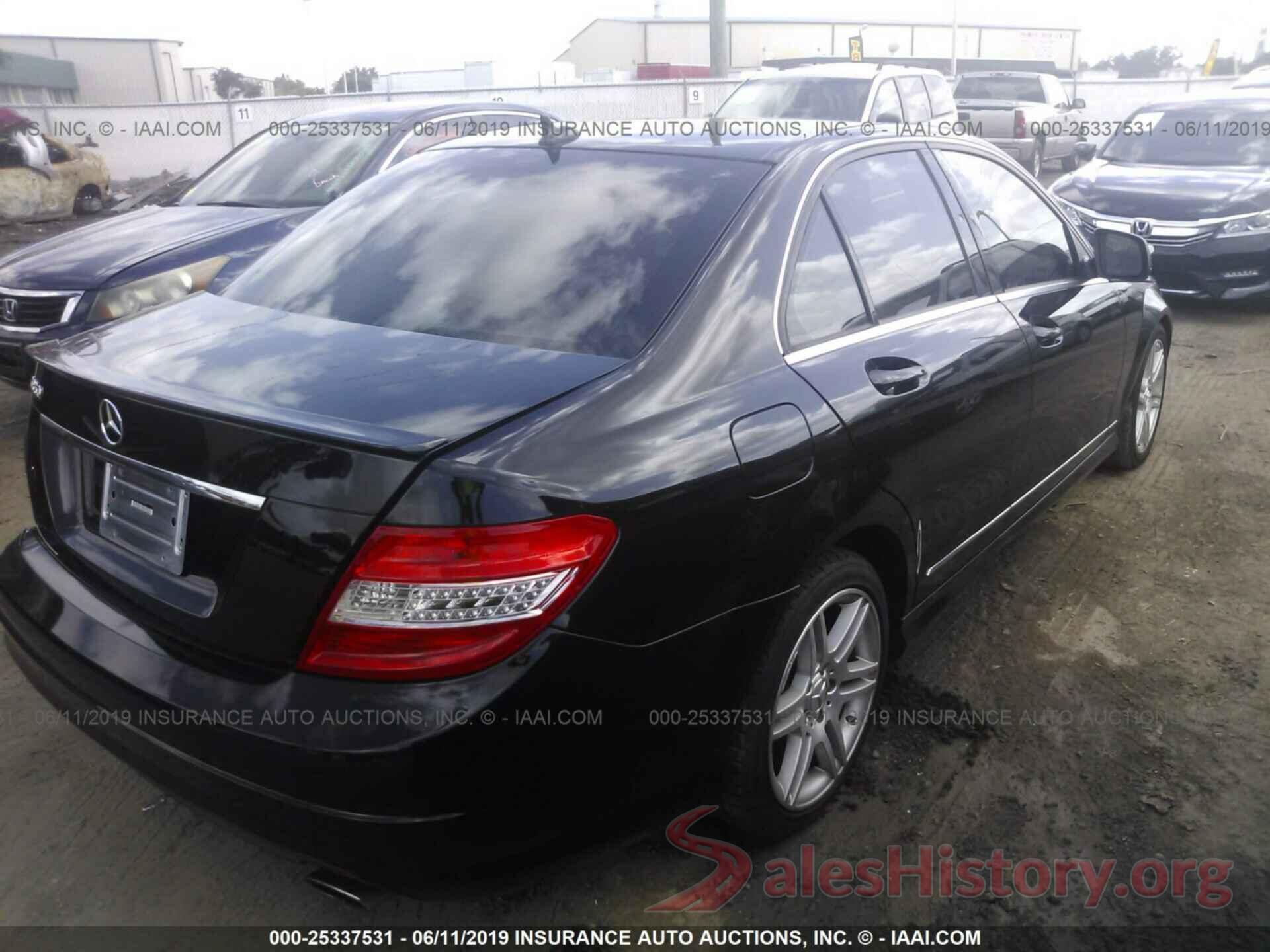 WDDGF56X08F177225 2008 MERCEDES-BENZ C