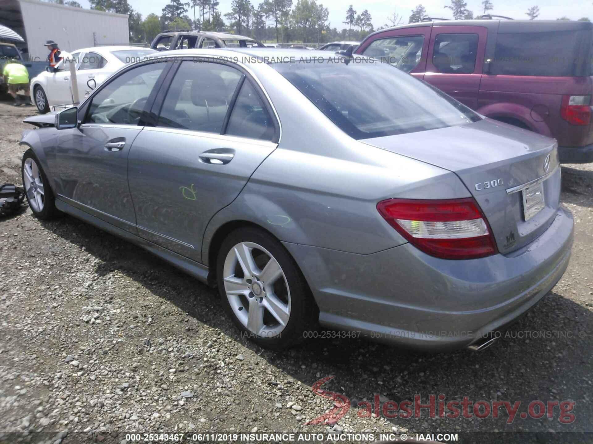 WDDGF5EB6AA395159 2010 MERCEDES-BENZ C