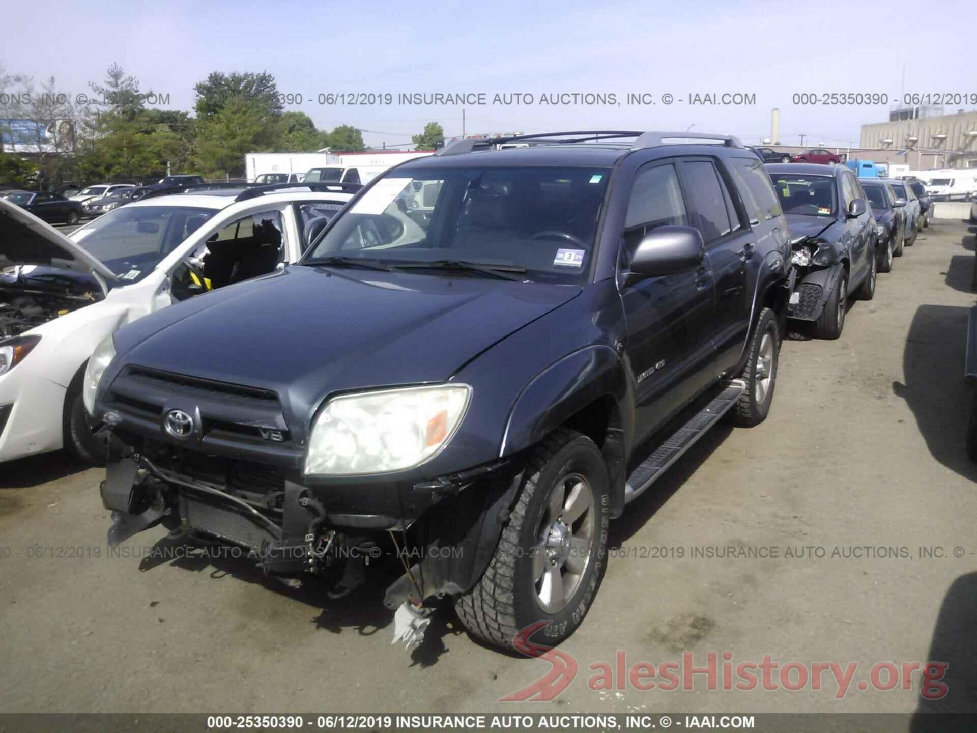 JTEBT17R540029666 2004 TOYOTA 4RUNNER