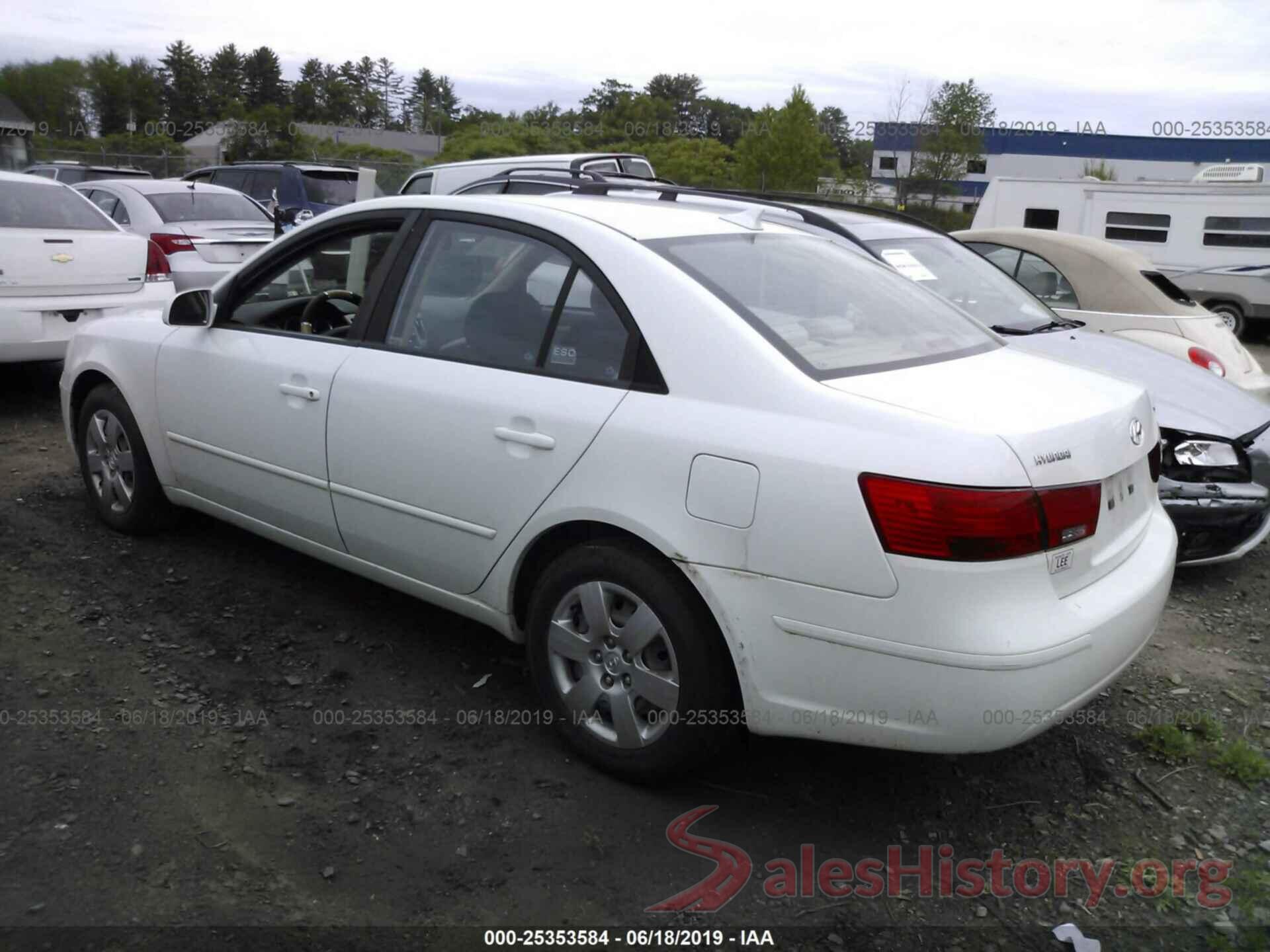 5NPET4AC9AH585811 2010 HYUNDAI SONATA