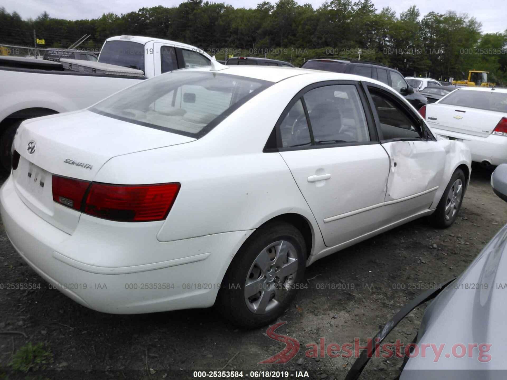 5NPET4AC9AH585811 2010 HYUNDAI SONATA