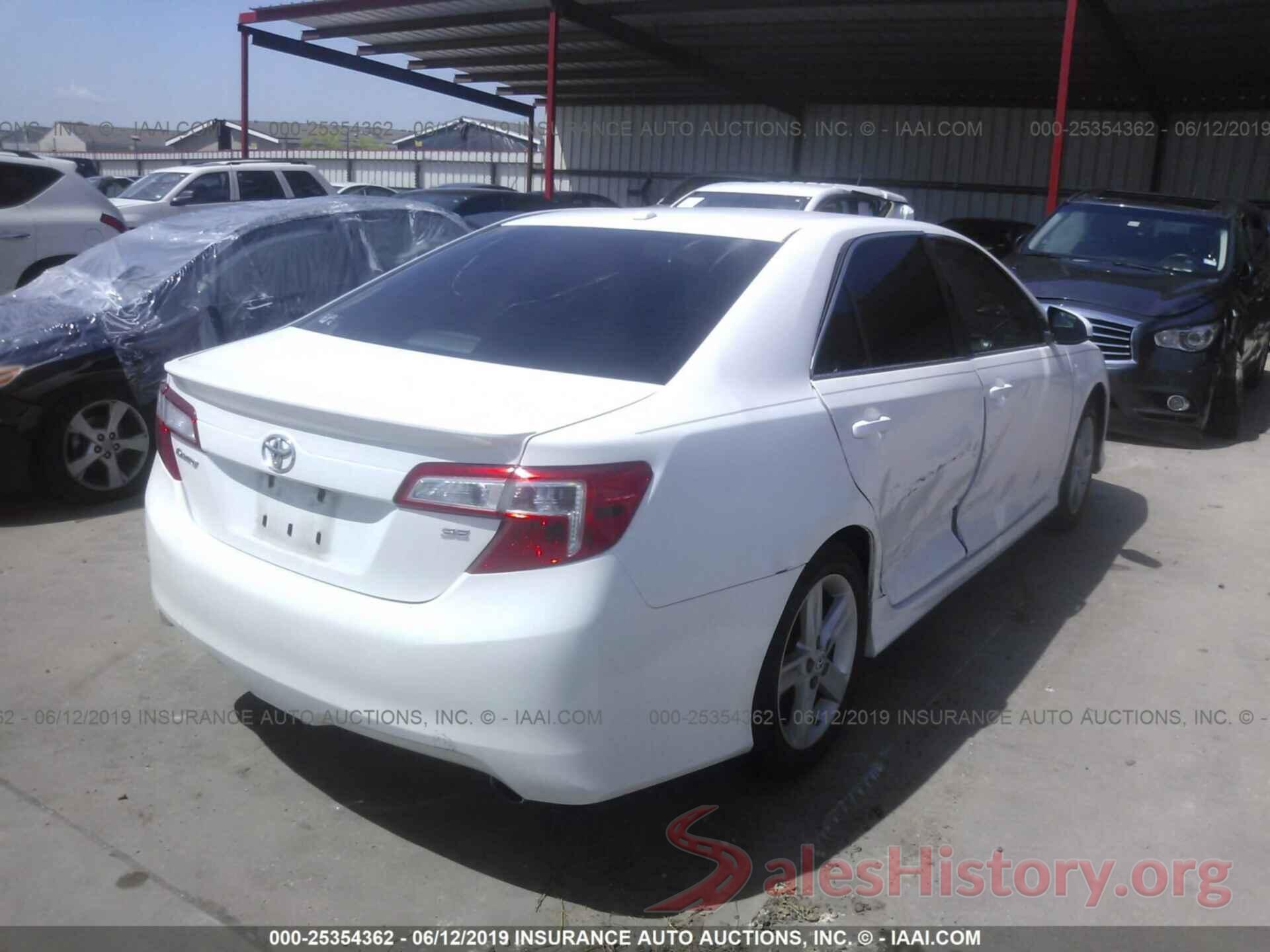 4T1BF1FK5CU521892 2012 TOYOTA CAMRY