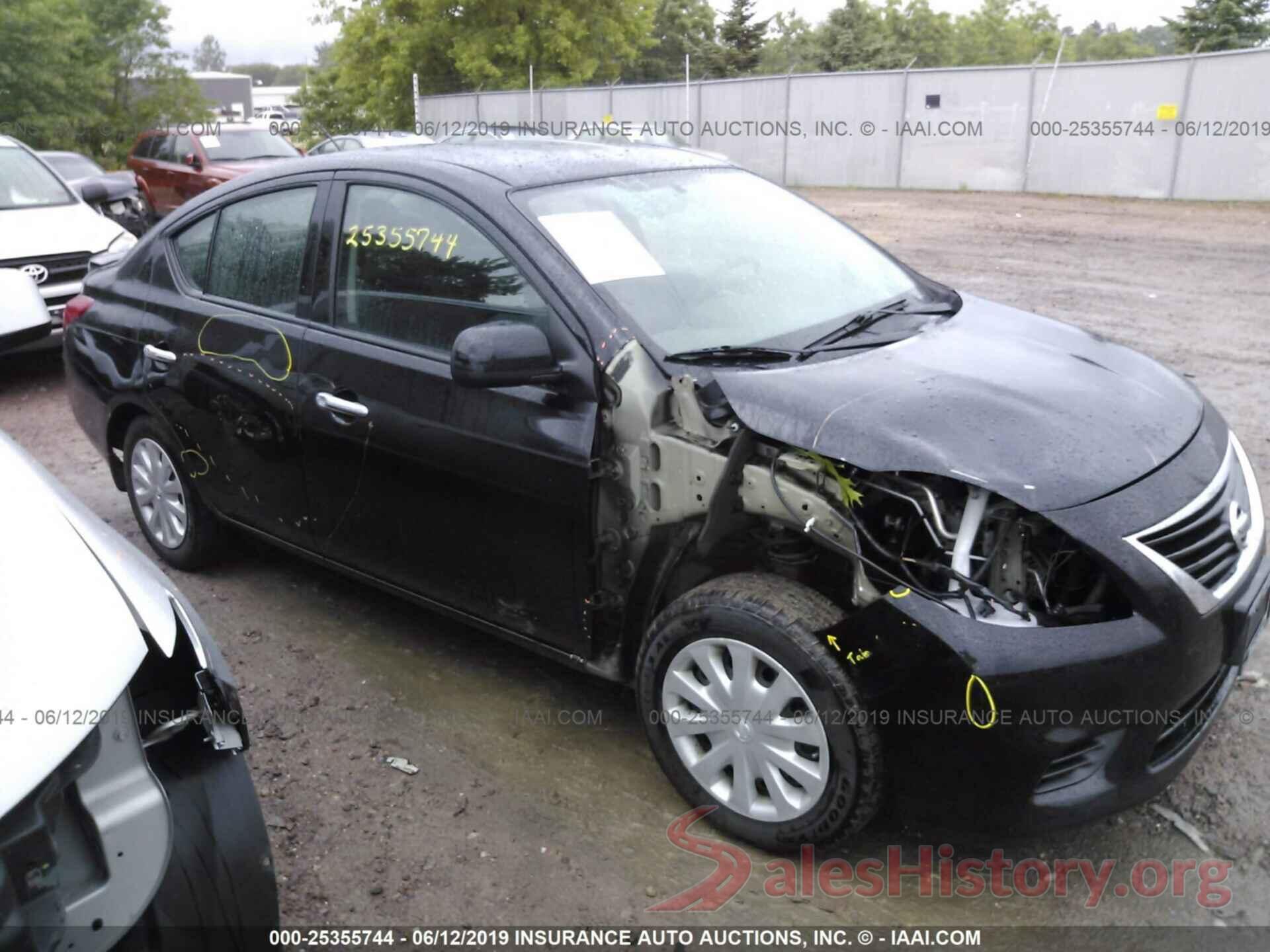 3N1CN7AP8EK460349 2014 NISSAN VERSA