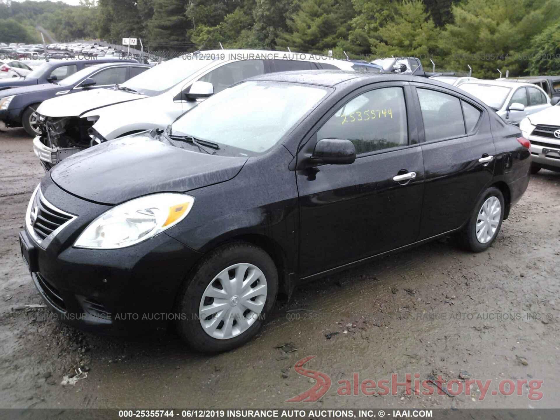 3N1CN7AP8EK460349 2014 NISSAN VERSA