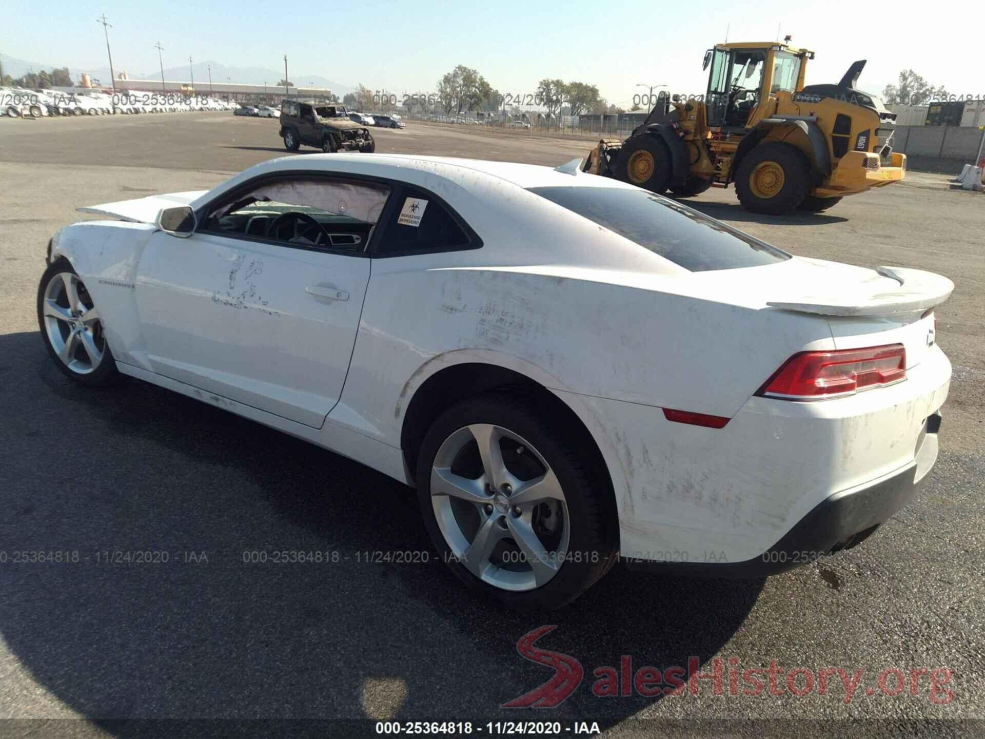 2G1FC1E36F9250053 2015 CHEVROLET CAMARO