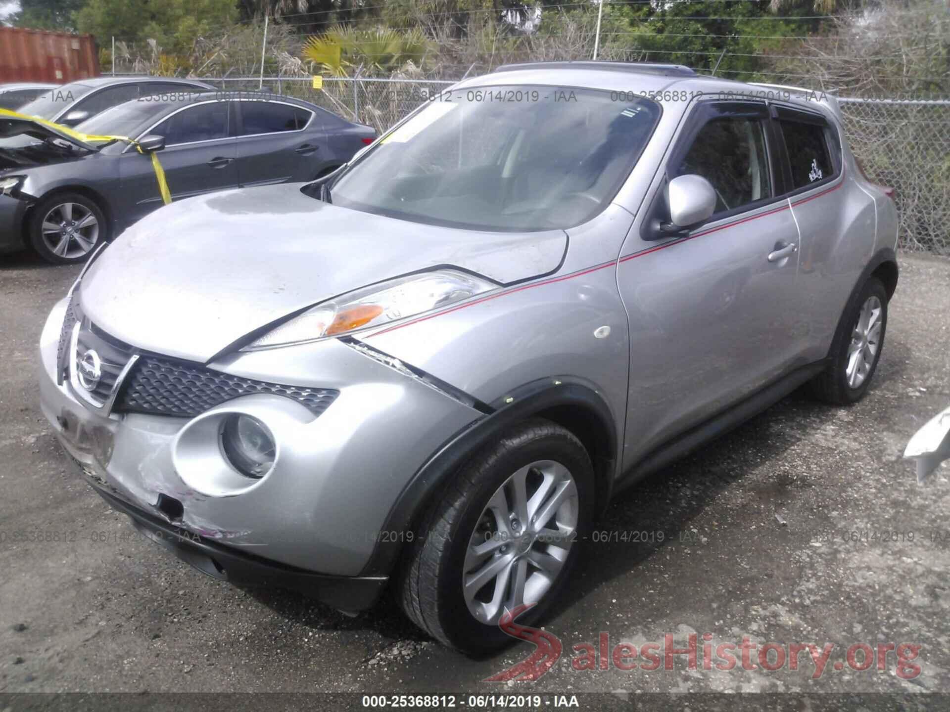 JN8AF5MR7CT112715 2012 NISSAN JUKE