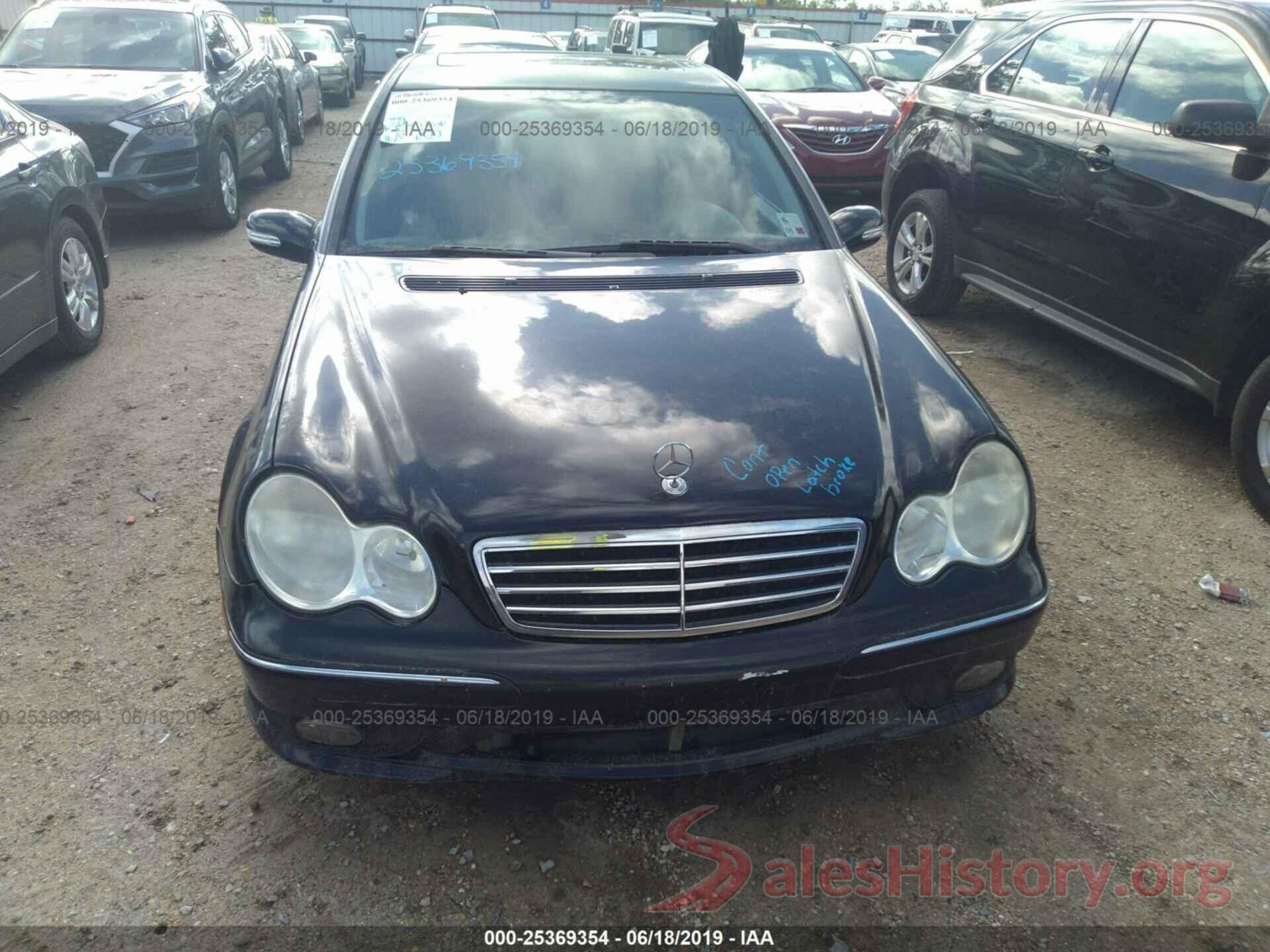 WDBRF52H47E027011 2007 MERCEDES-BENZ C