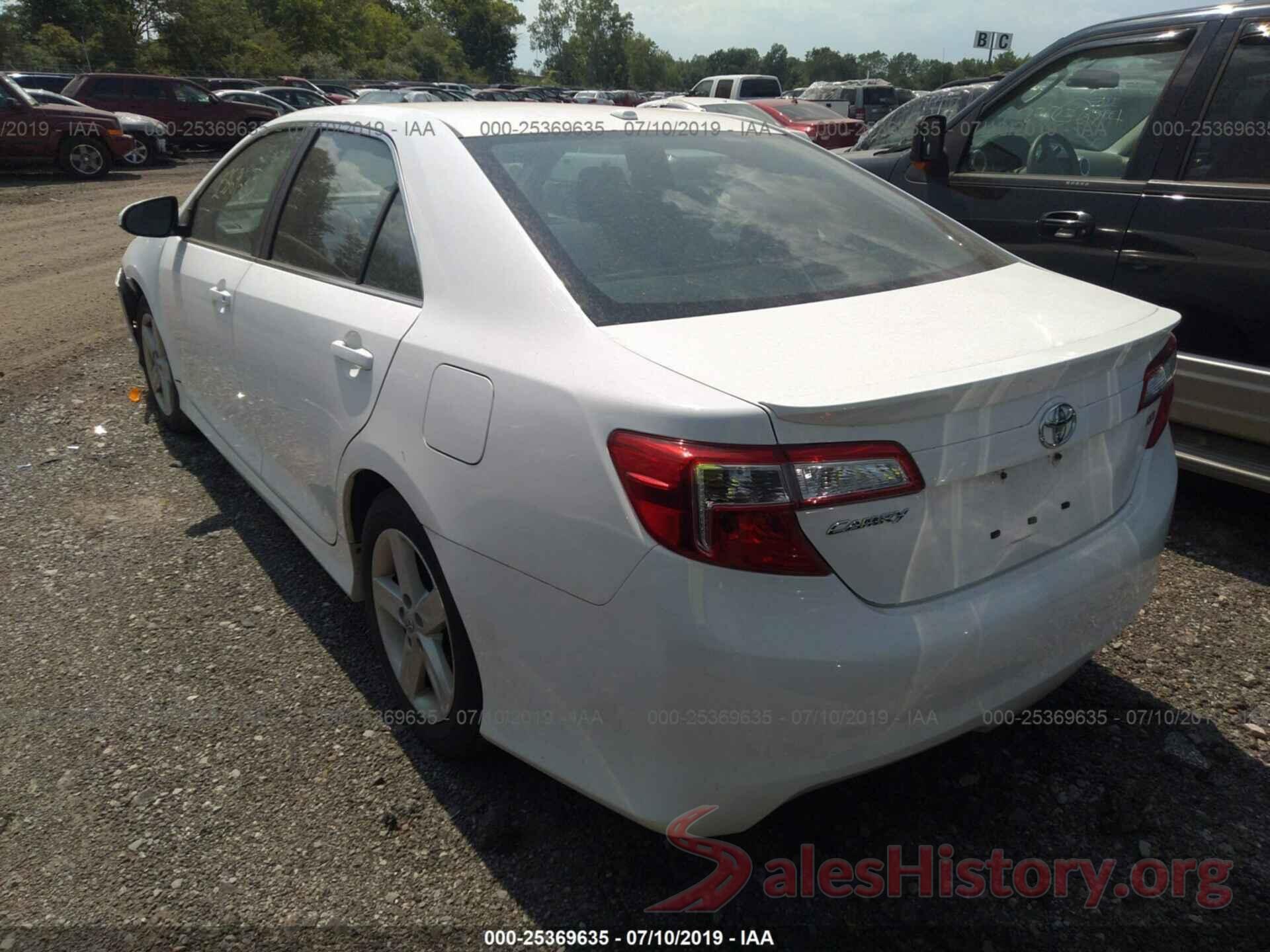 4T1BF1FK0CU550863 2012 TOYOTA CAMRY