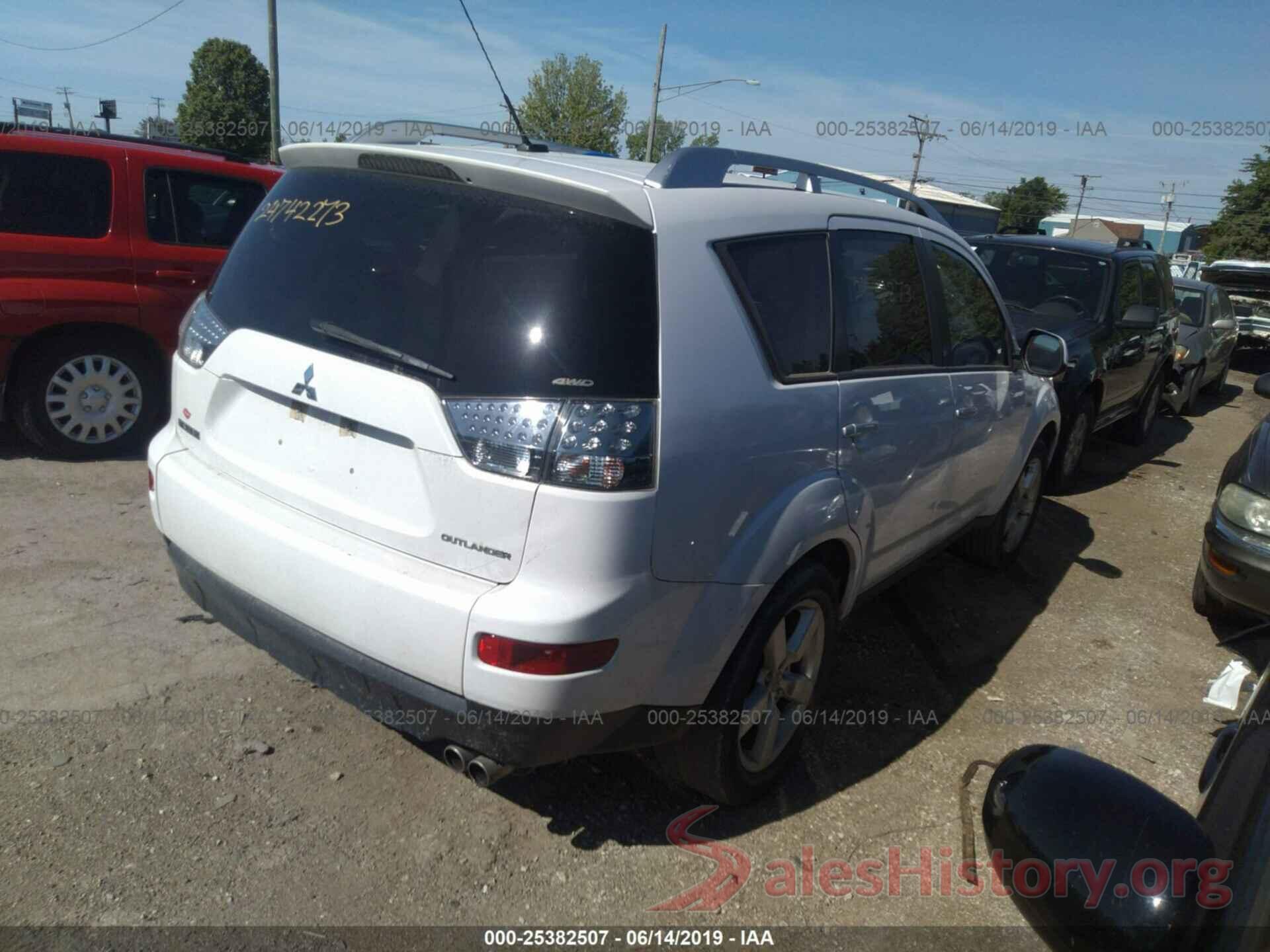 JA4MT41X87Z006897 2007 MITSUBISHI OUTLANDER