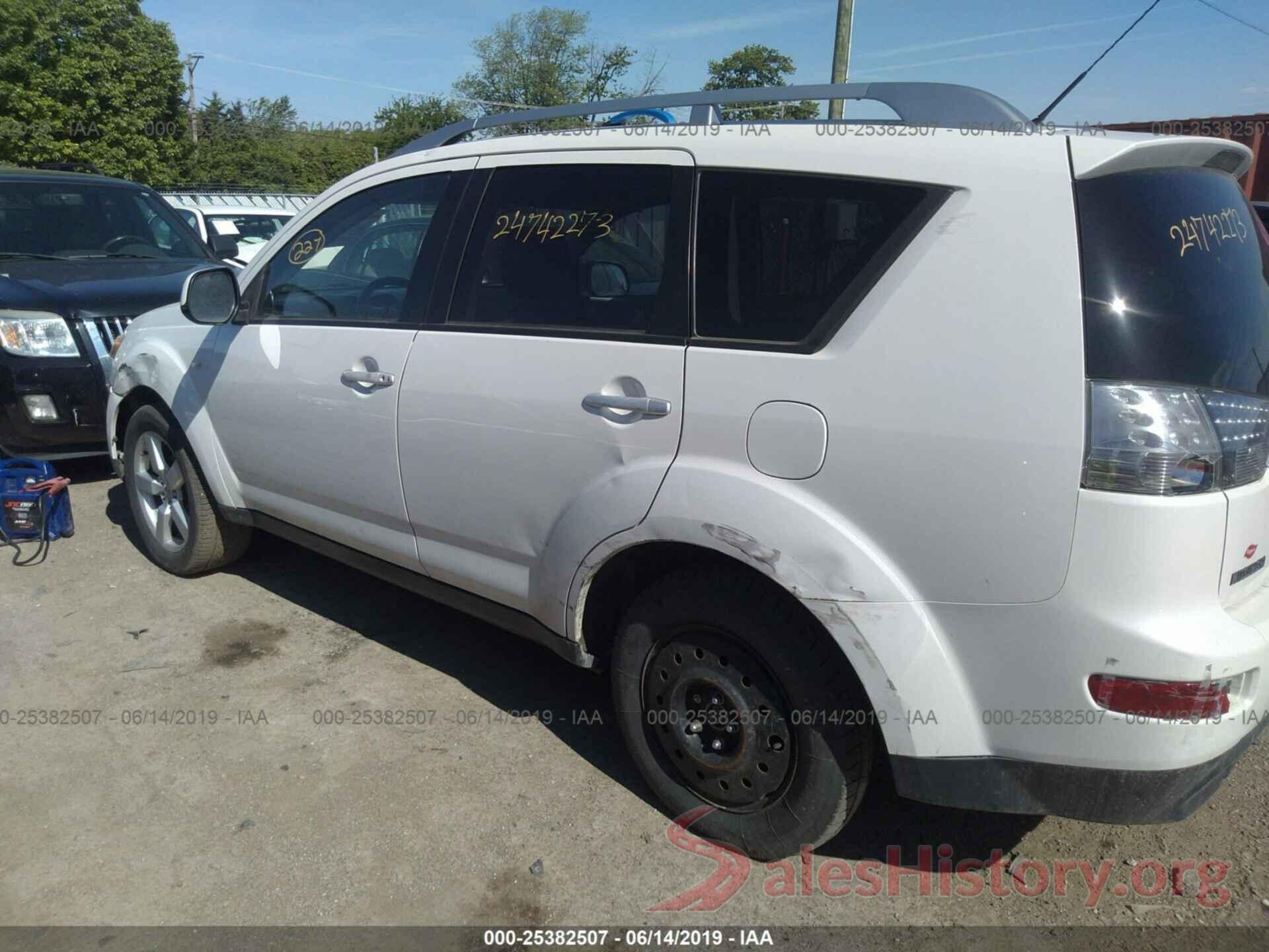 JA4MT41X87Z006897 2007 MITSUBISHI OUTLANDER