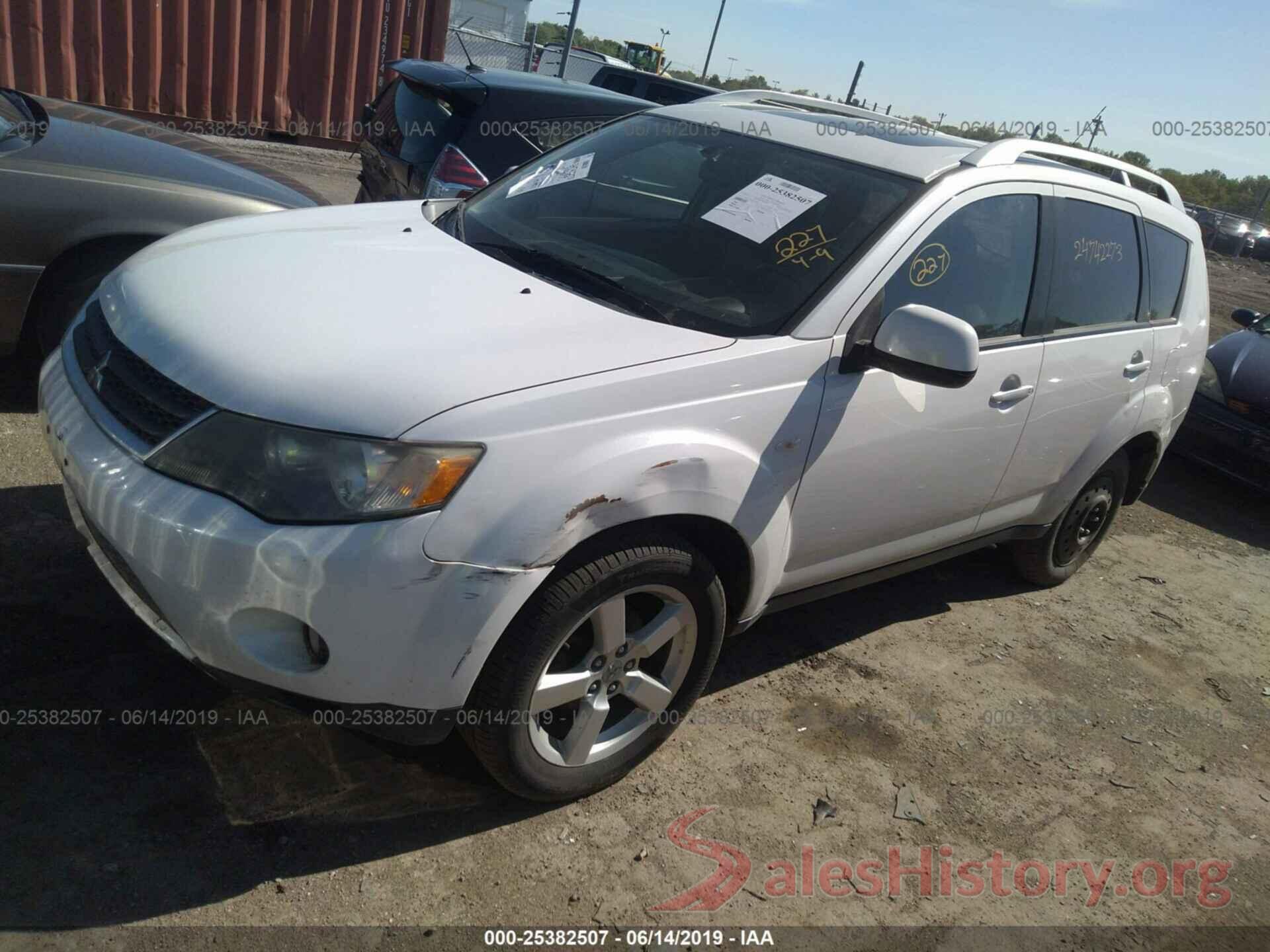 JA4MT41X87Z006897 2007 MITSUBISHI OUTLANDER