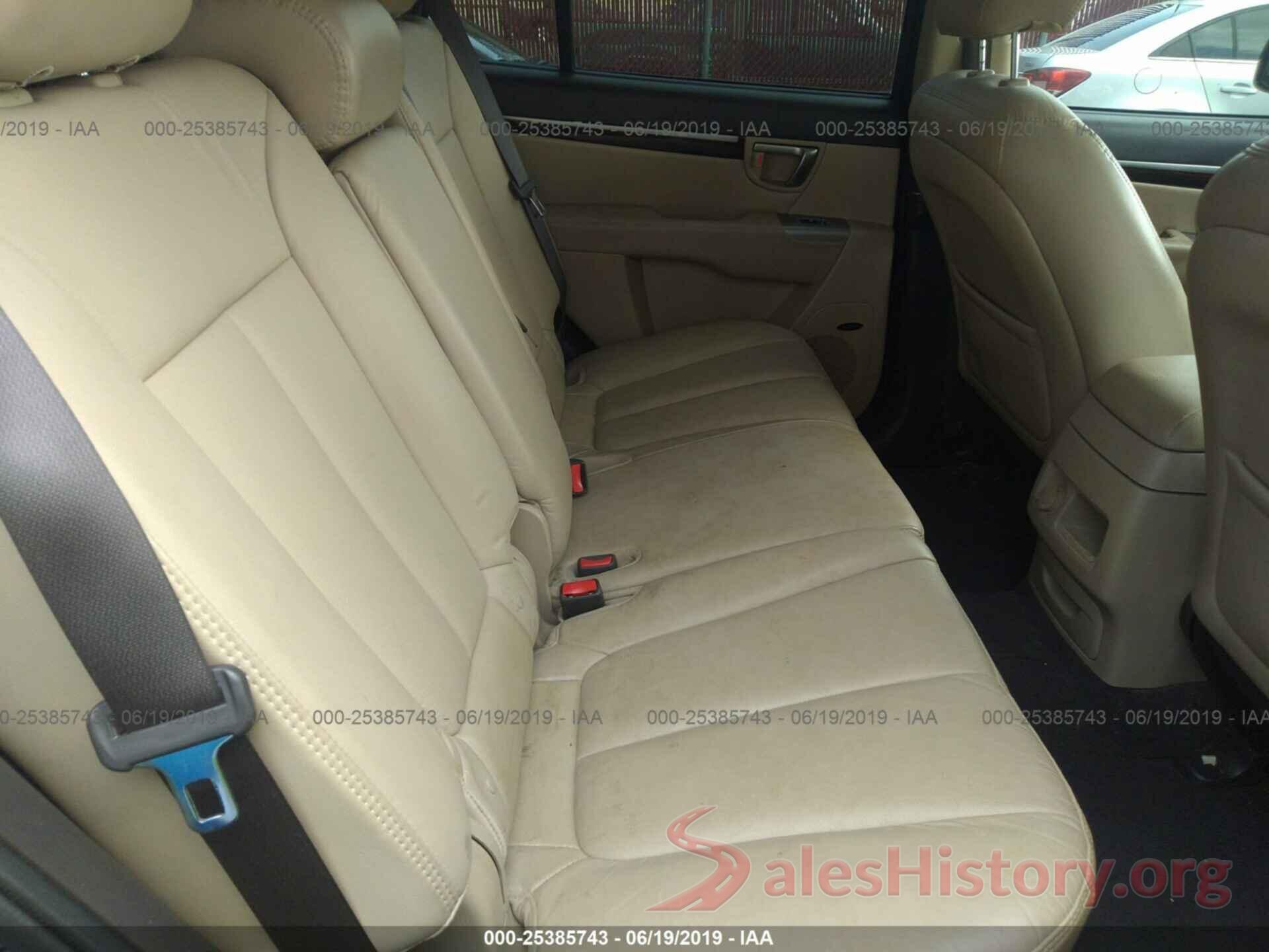 5XYZK4AGXBG025425 2011 HYUNDAI SANTA FE